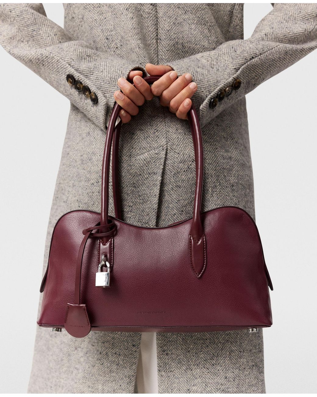 Stella McCartney Purple Ryder Medium Shoulder Bag