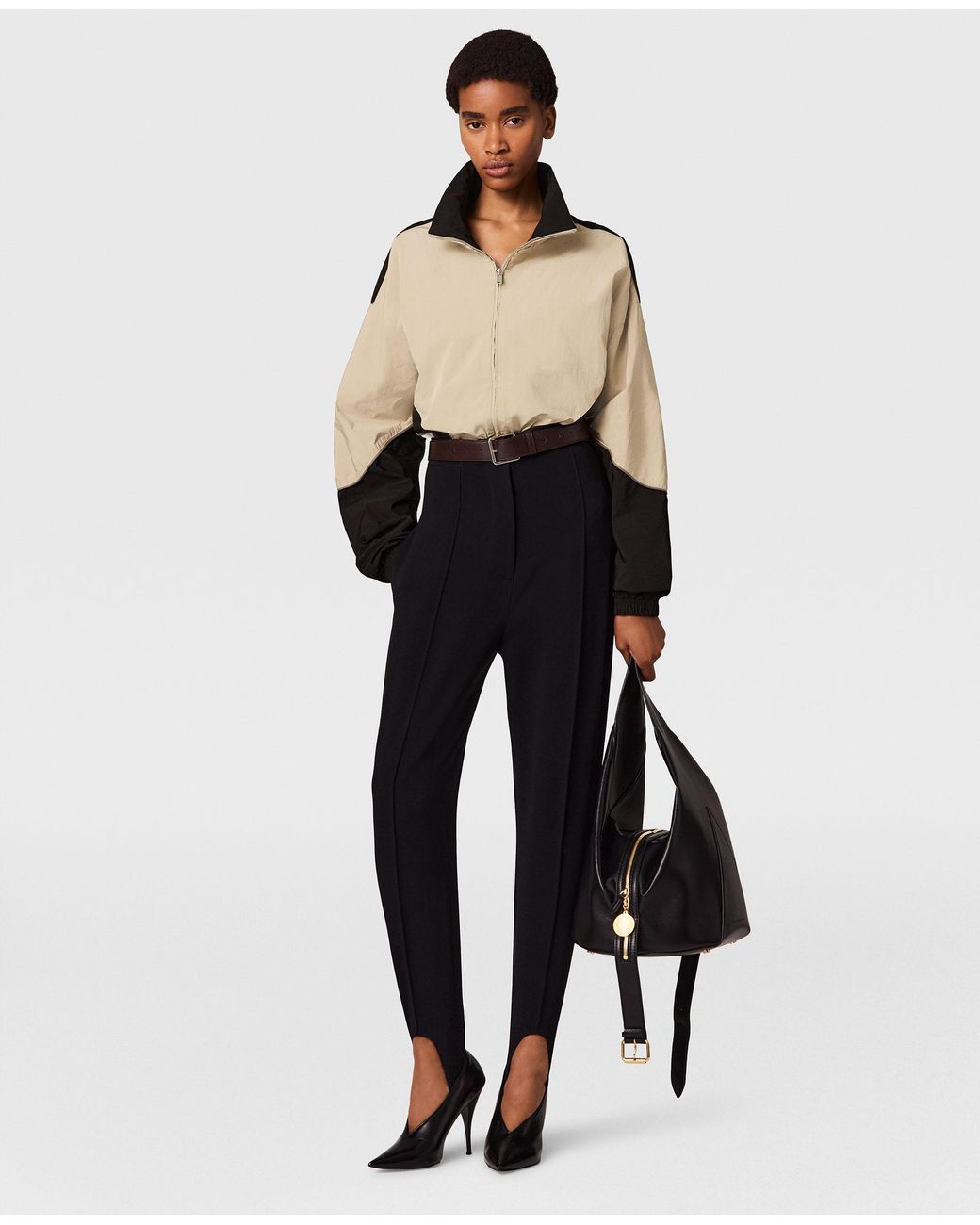 Stella McCartney Black Econyl Shell Jacket