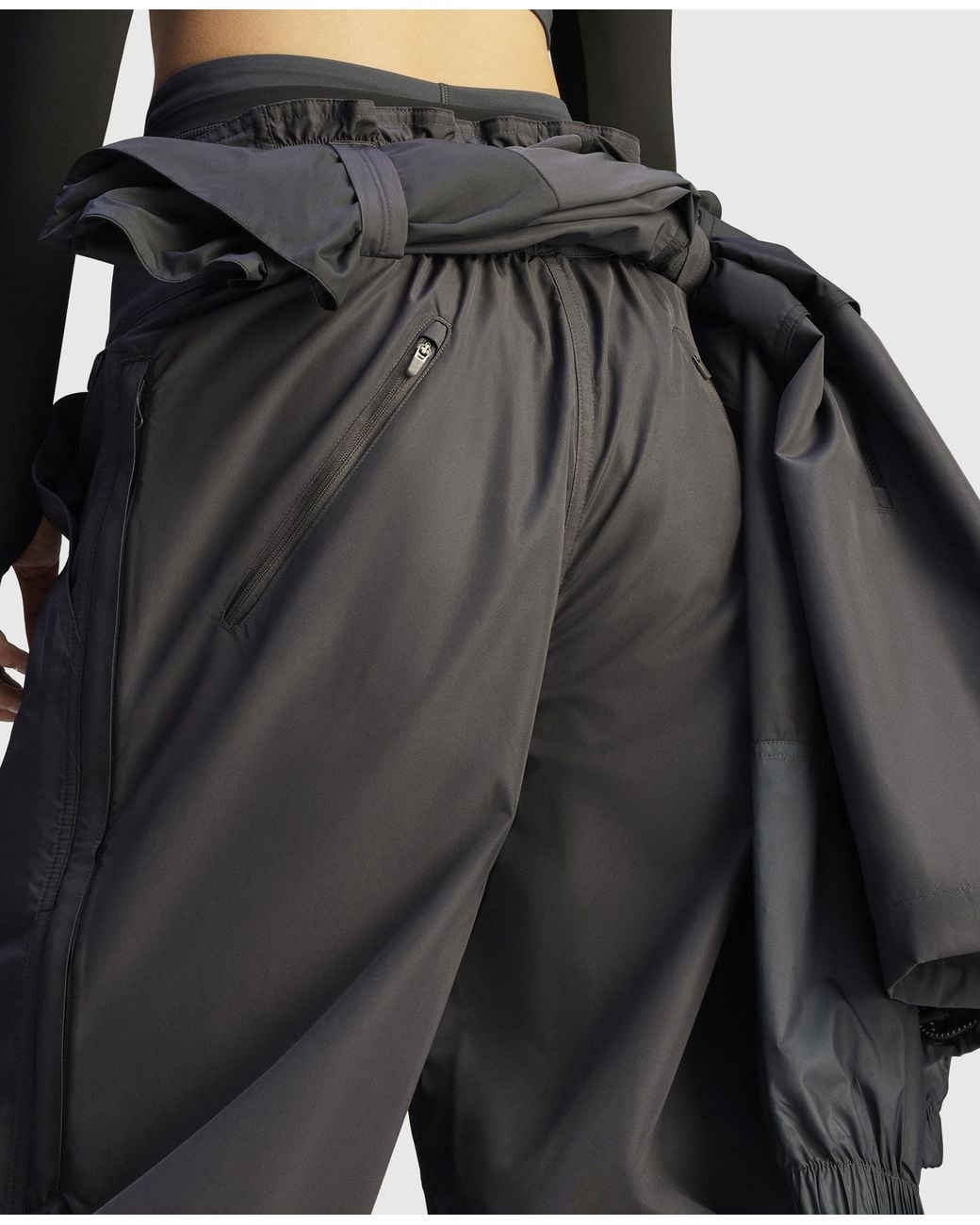 Stella McCartney Gray Truelife Woven Trackpants
