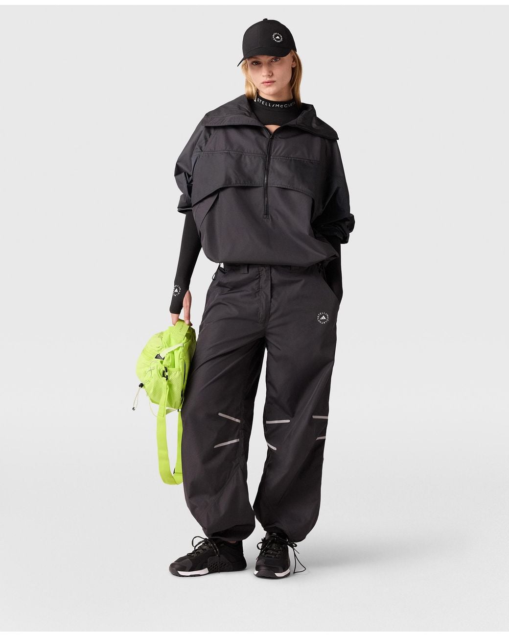 Stella McCartney Gray Truelife Woven Trackpants