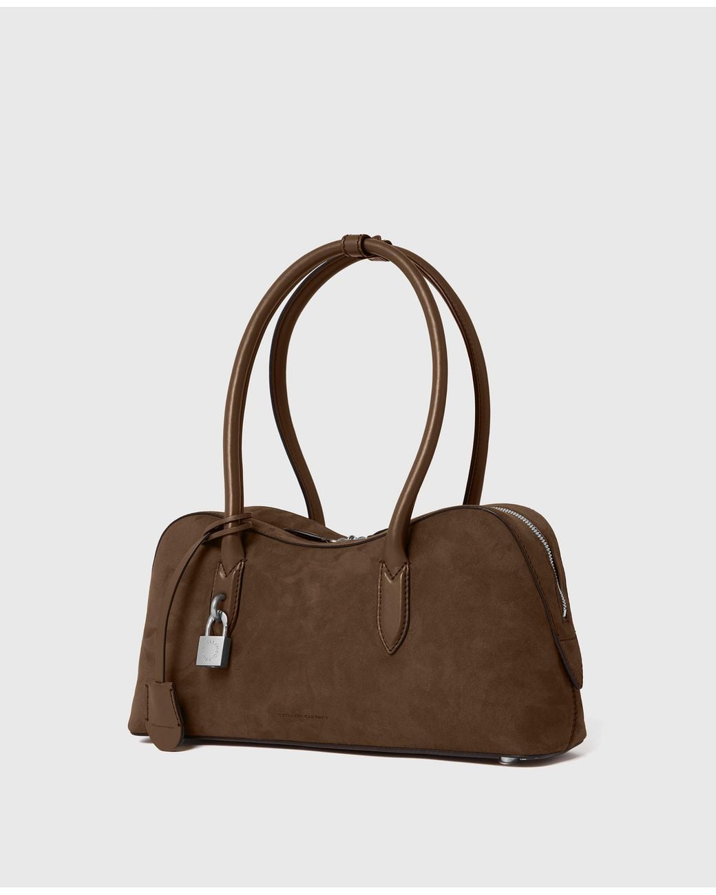 Stella McCartney Brown Ryder Suede Shoulder Bag