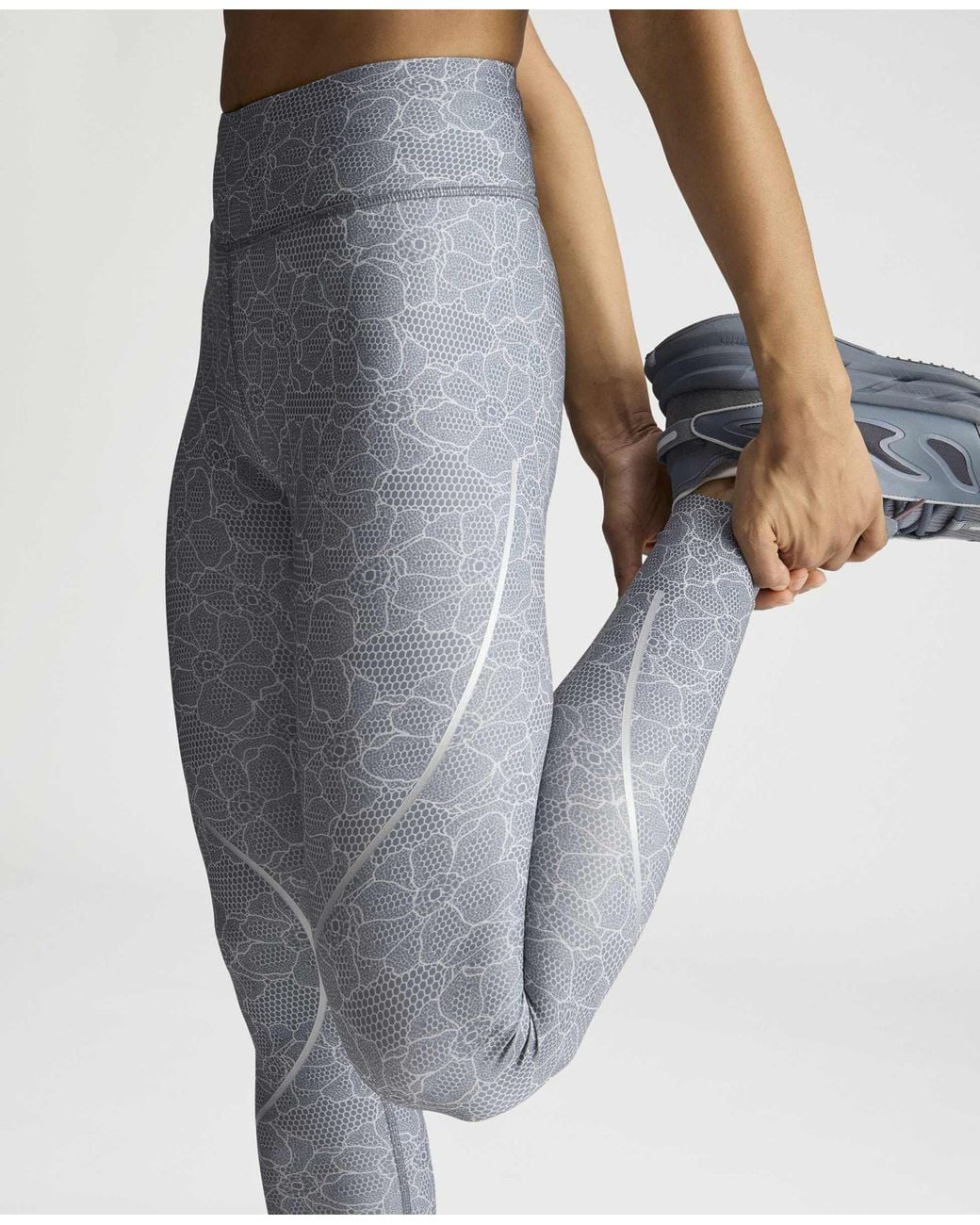 Stella McCartney Blue Truepace Running 7/8 Leggings