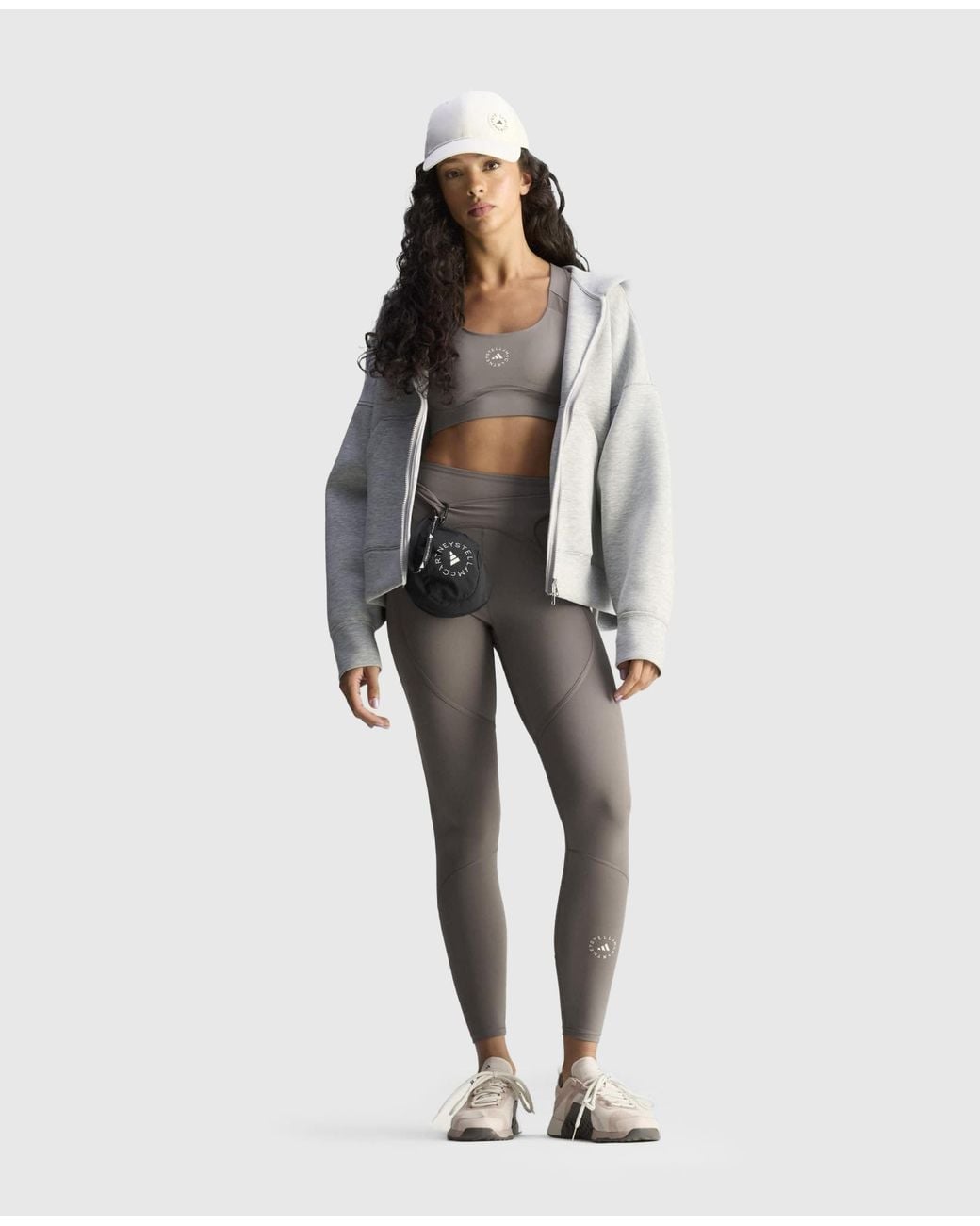 Stella McCartney Gray Truepurpose Power Impact Training Bra