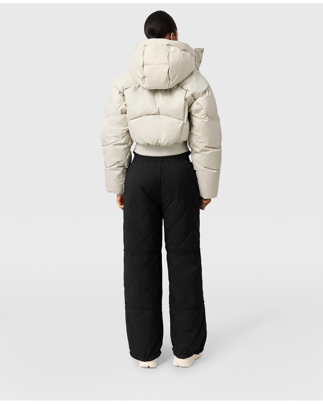 Stella McCartney Blue Logo Quilted Track Pant