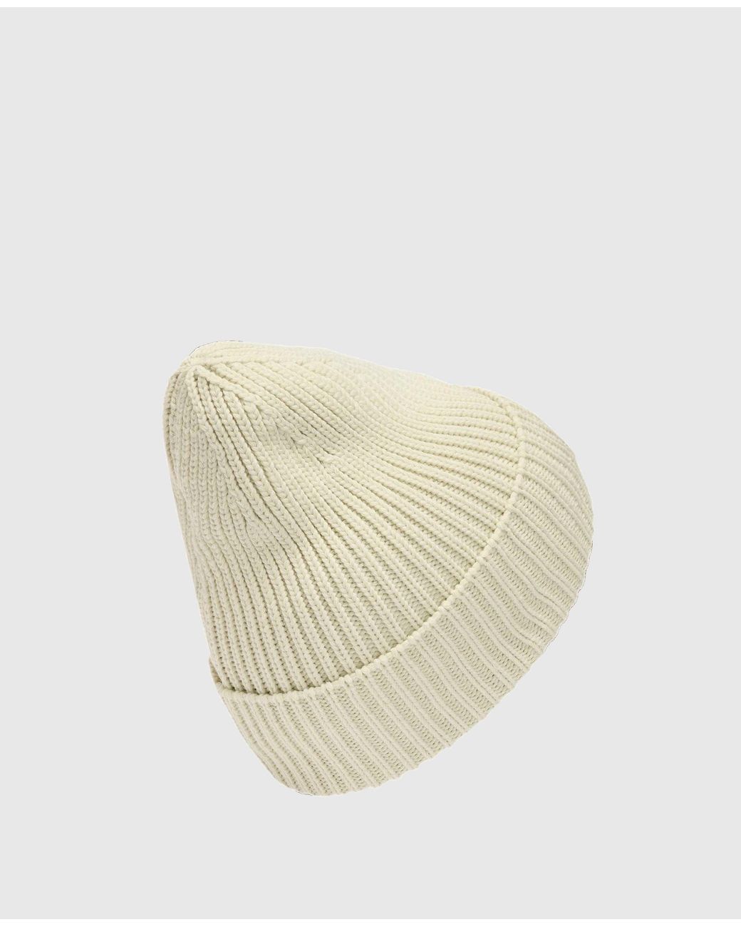 Stella McCartney White Logo Beanie