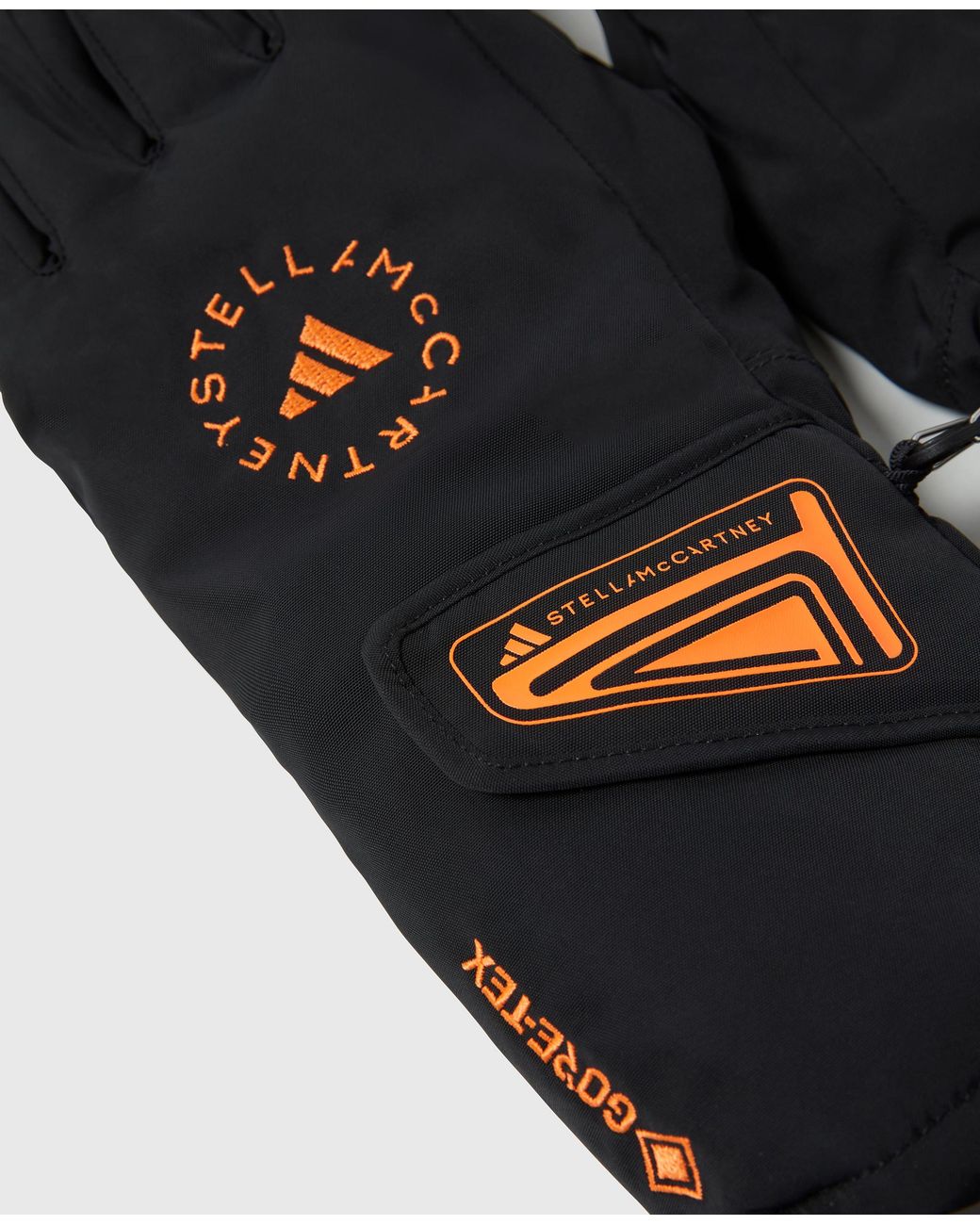 Stella McCartney Black Logo Terrex Gloves