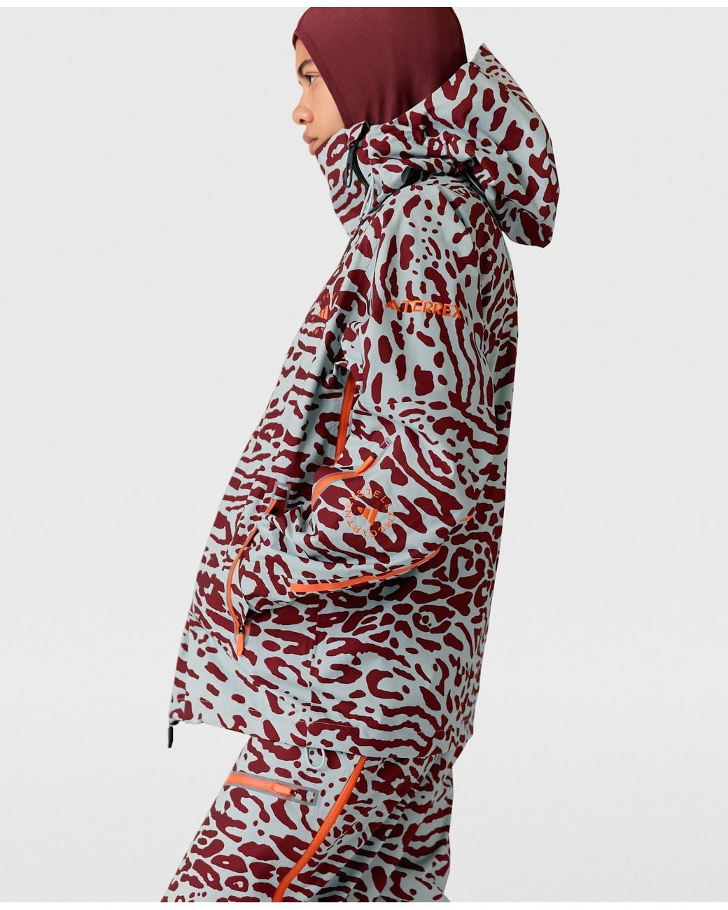 Stella McCartney Red Terrex Truenature Ski Jacket