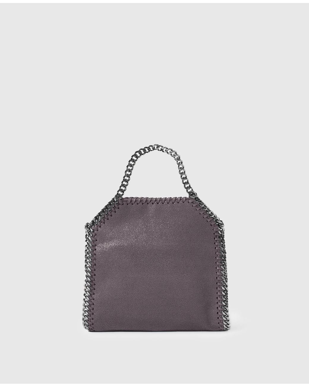 Stella McCartney Gray Falabella Tiny Shoulder Bag
