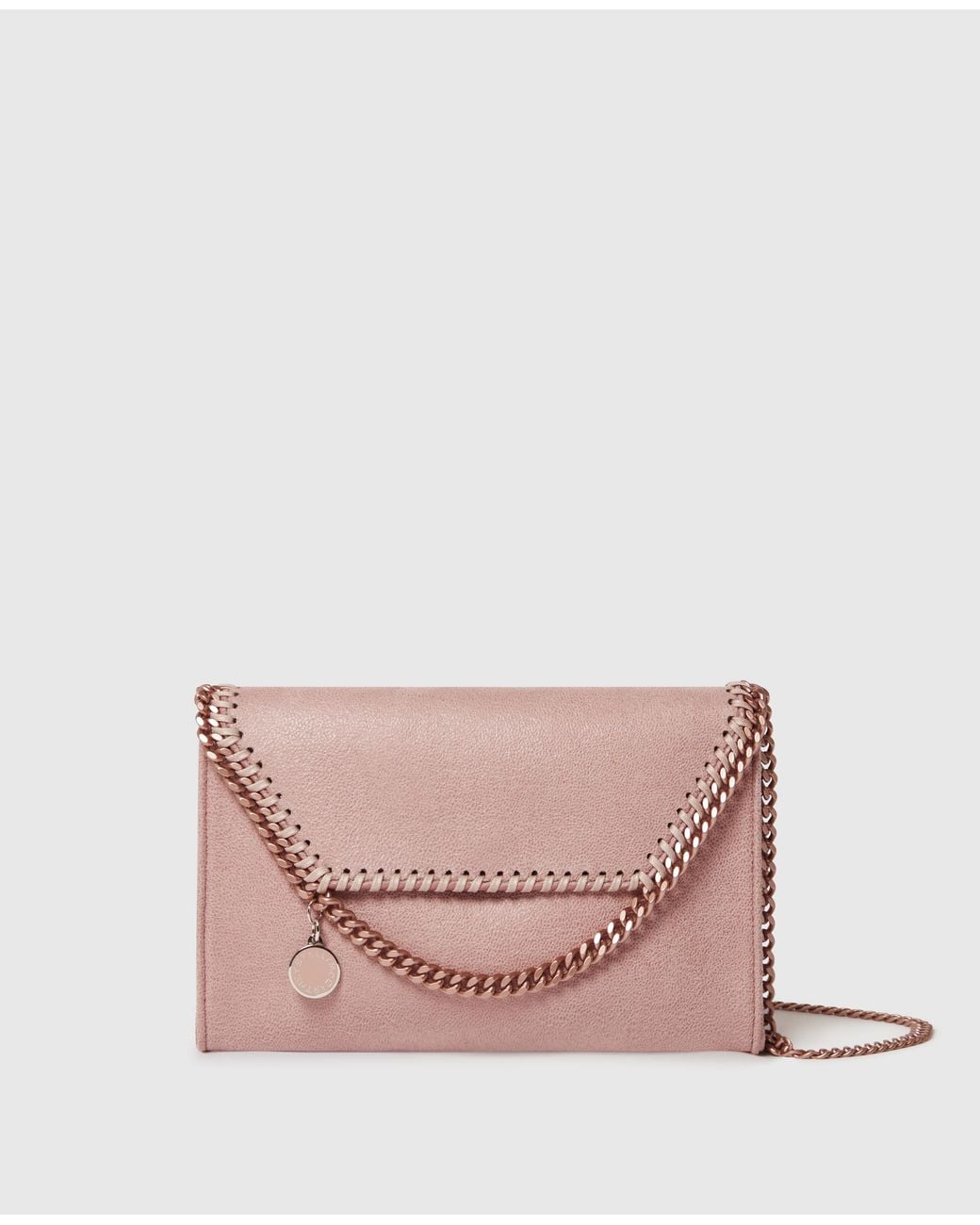 Stella McCartney Pink Falabella Wallet Crossbody Bag