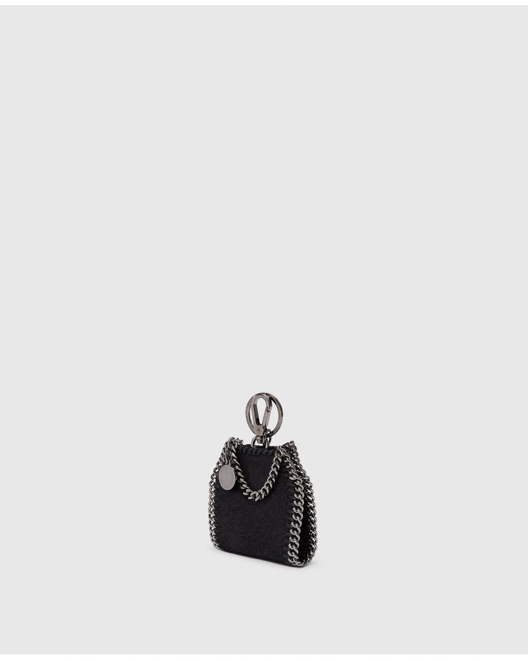 Stella McCartney White Falabella Airpods Case Keyring