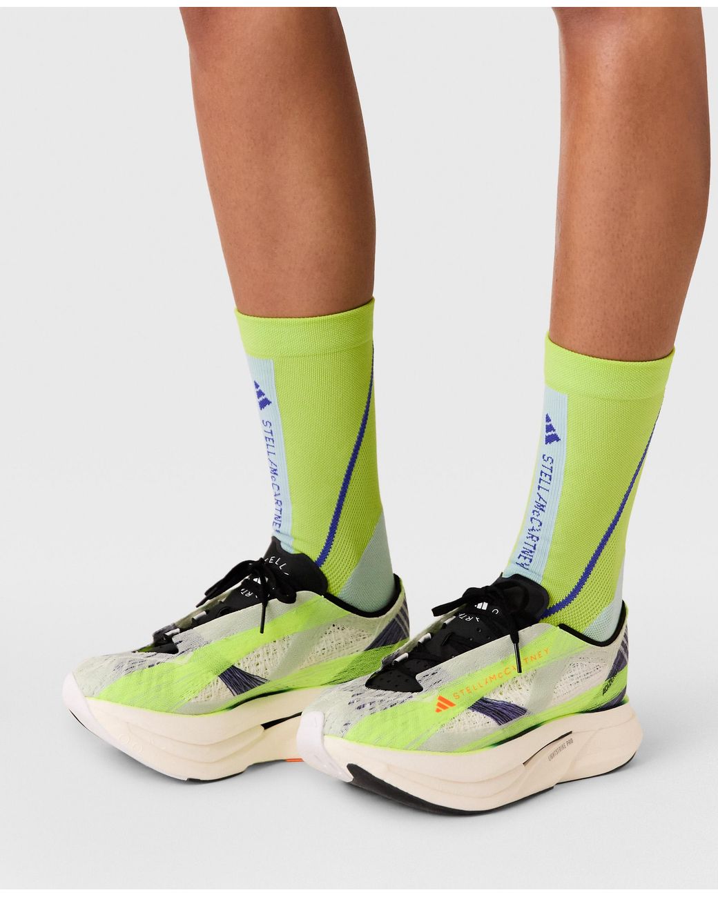 Stella McCartney Green Prime X 2 Strung Running Sneakers