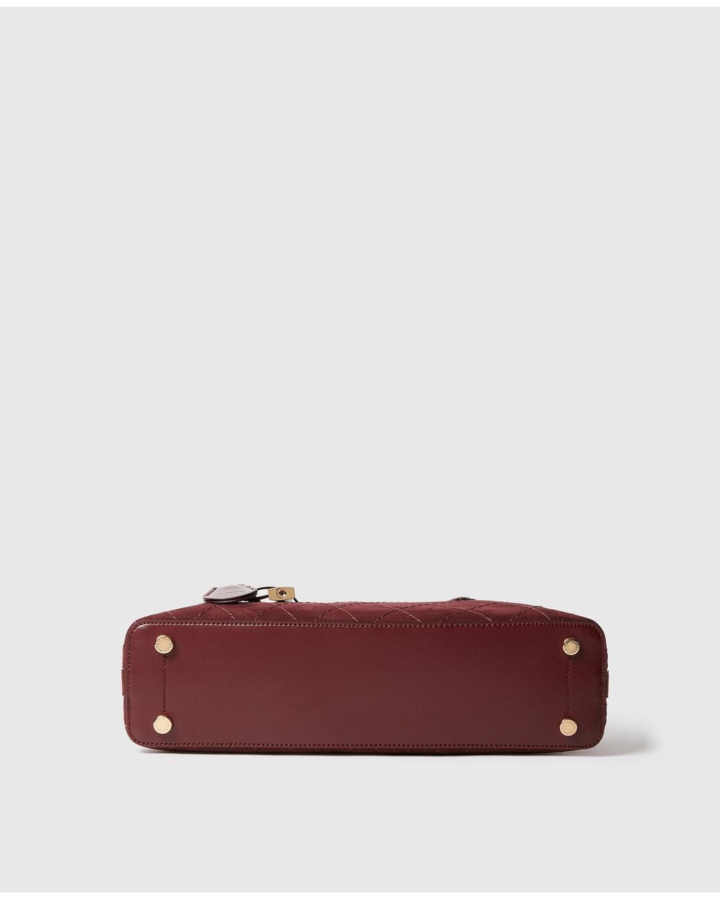 Stella McCartney Purple Ryder Quilted Shoulder Bag