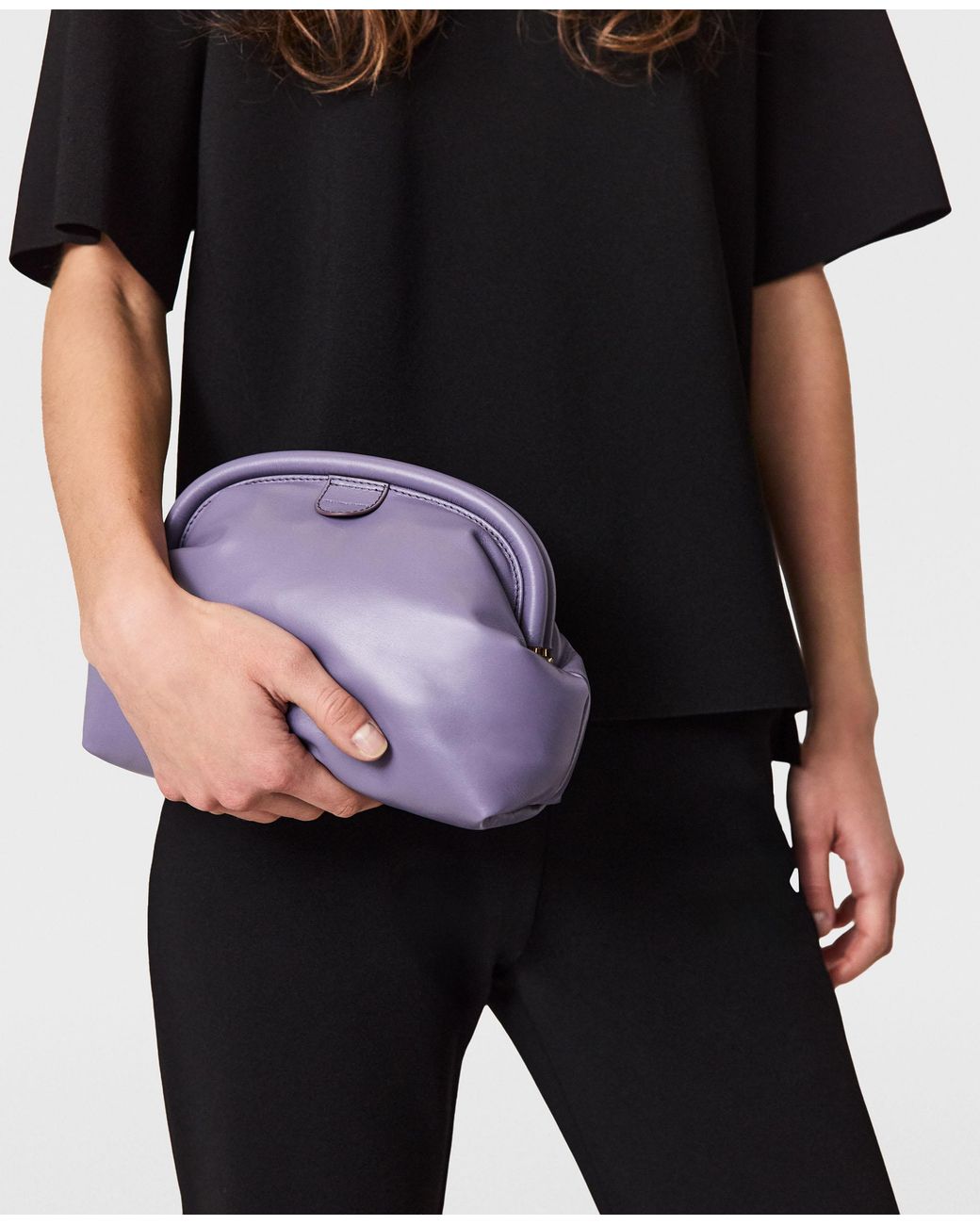 Stella McCartney Black Compact Knit Flared Pants