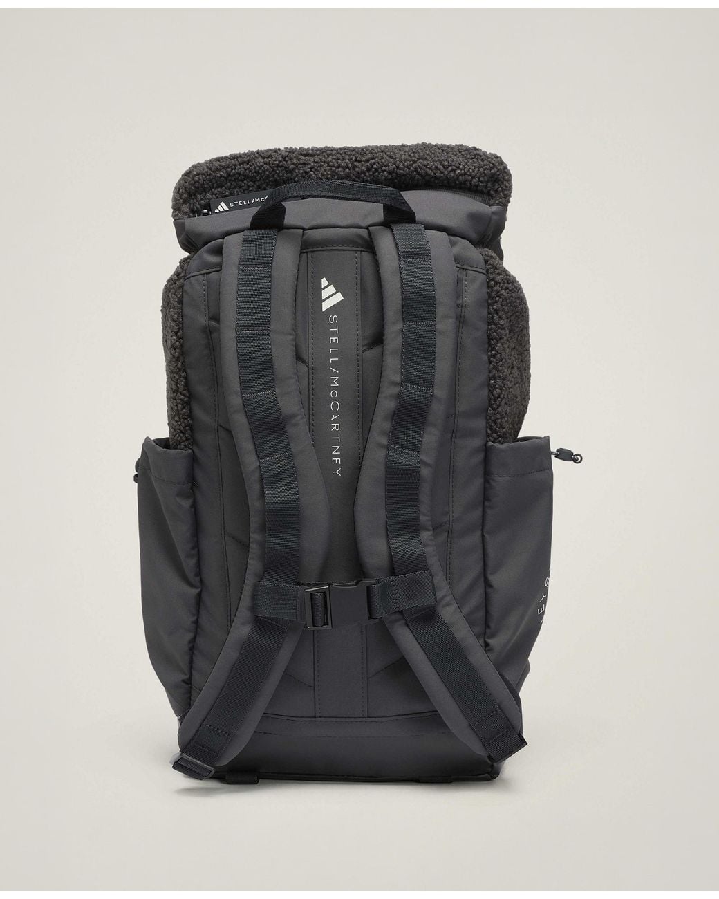 Stella McCartney Black Adidas By Fleece Backpack