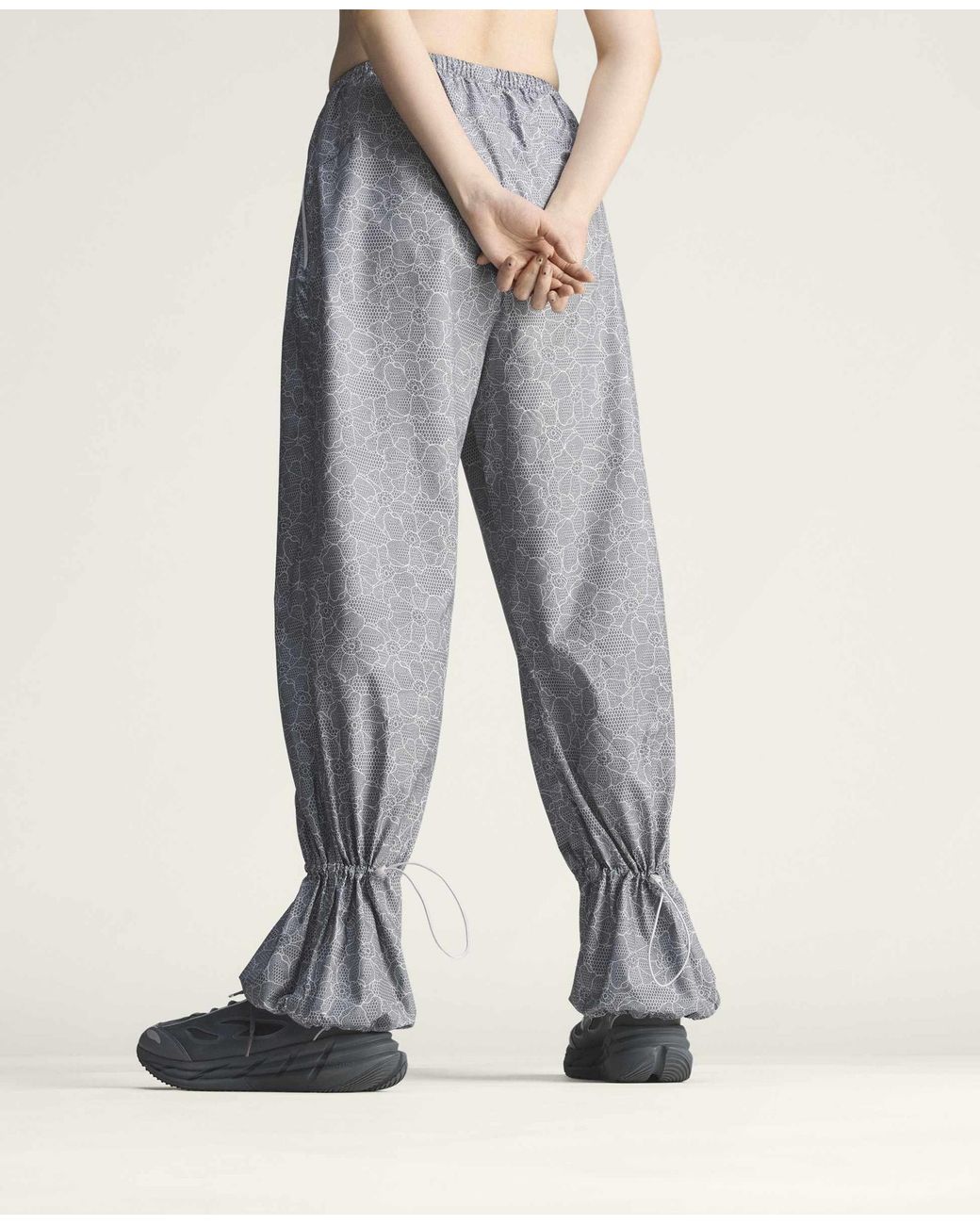Stella McCartney Gray Logo Woven Trackpants