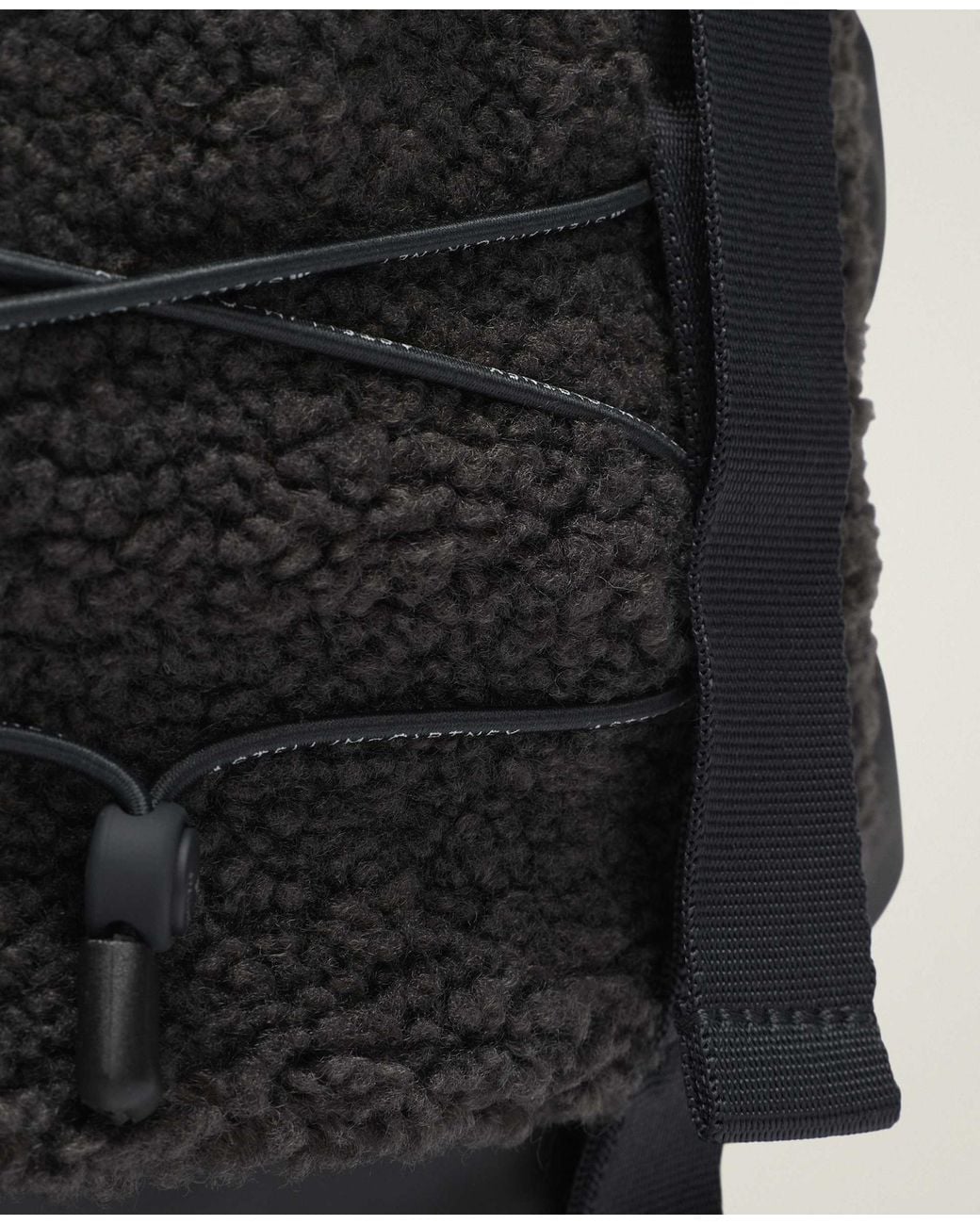 Stella McCartney Black Adidas By Fleece Backpack