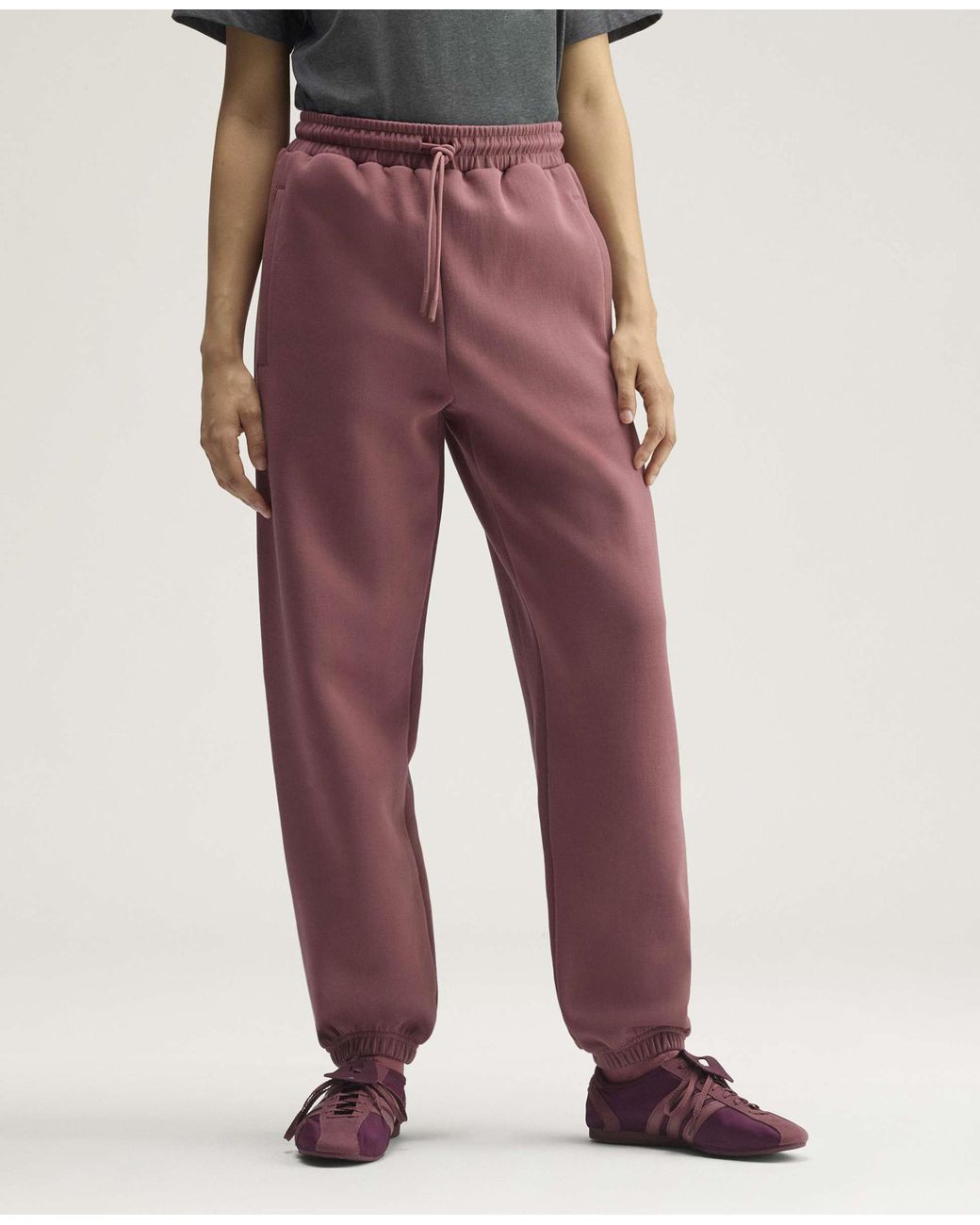 Stella McCartney Purple Adidas By Sportswear Loose Sweat Pants