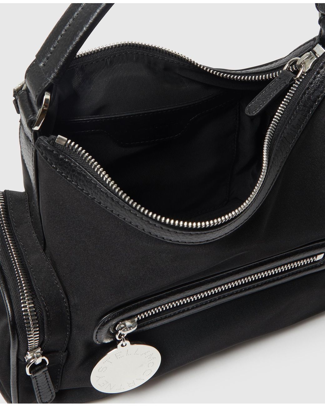 Stella McCartney Black Dartmoor Econyl Crossbody Bag