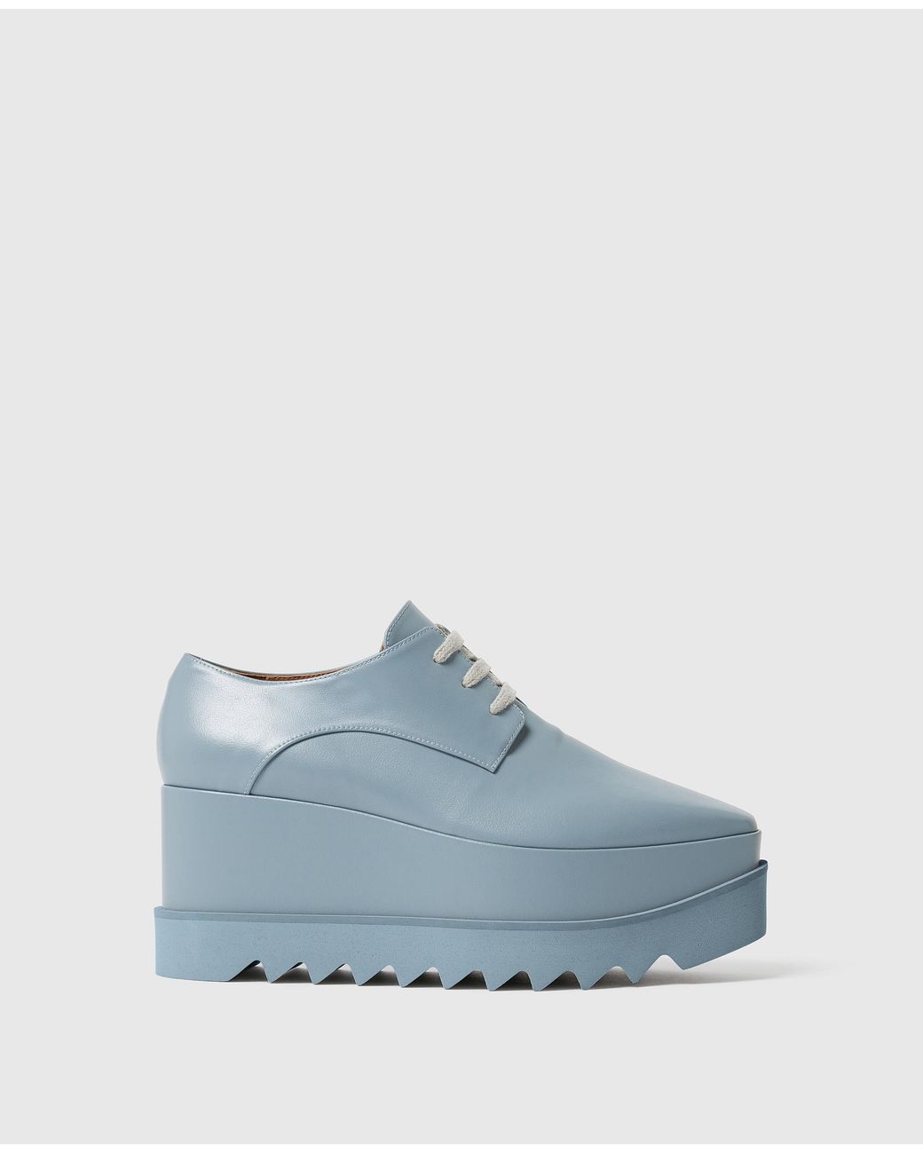Stella McCartney Blue Elyse Platform Shoes