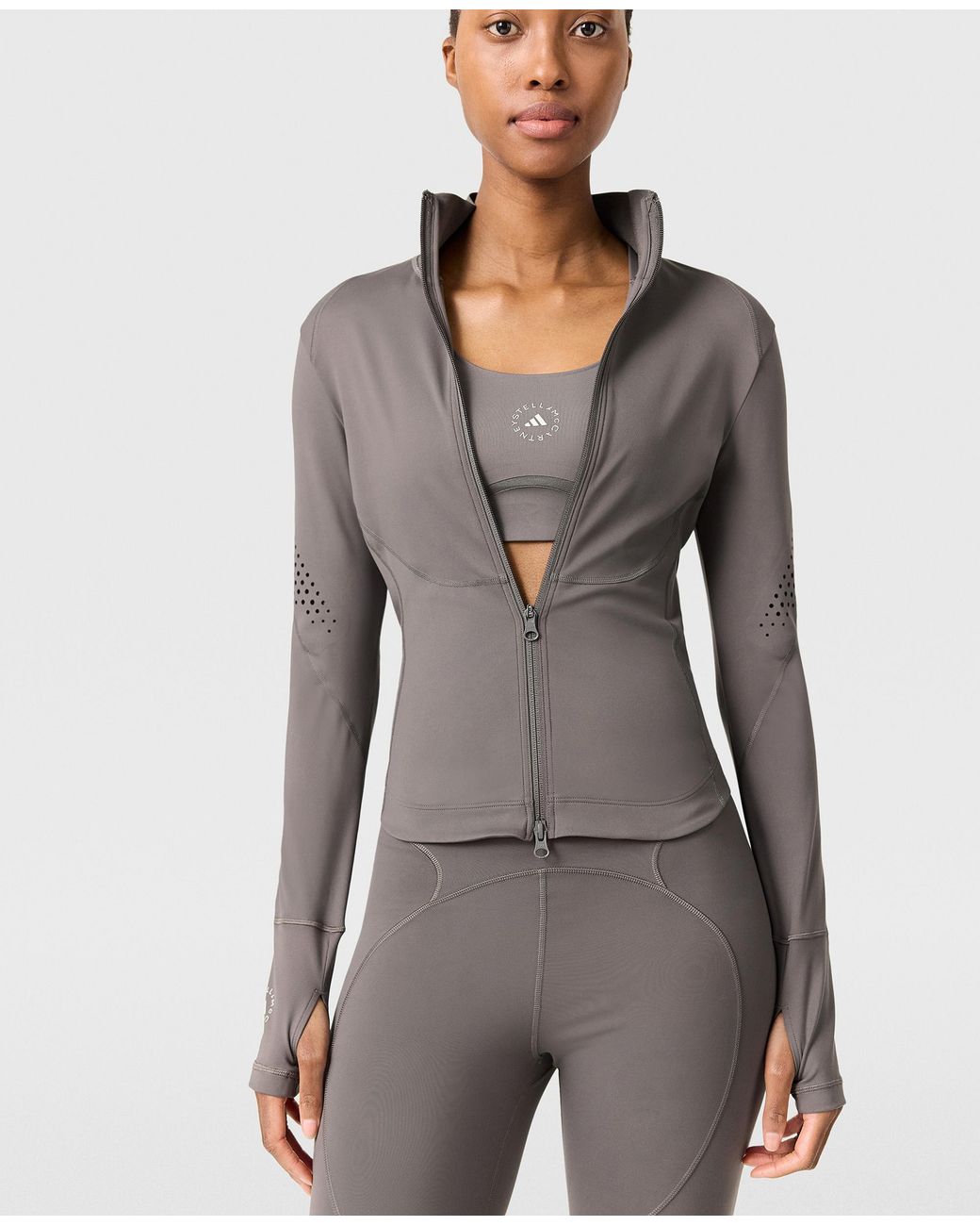 Stella McCartney Blue Truepurpose Long-Sleeve Training Midlayer