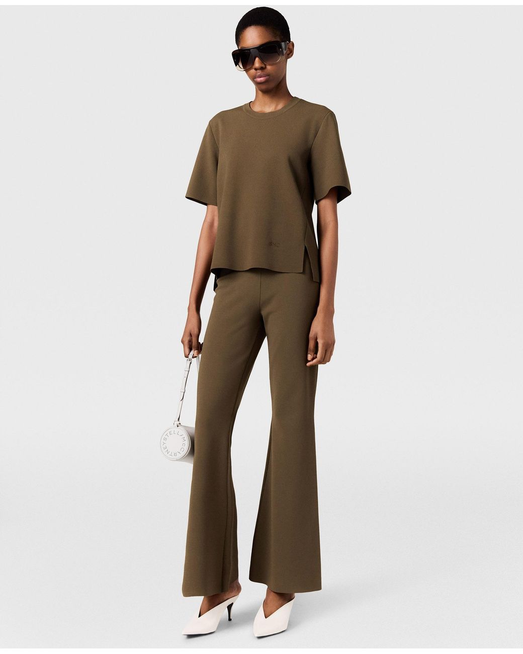 Stella McCartney Brown Compact Knit Top