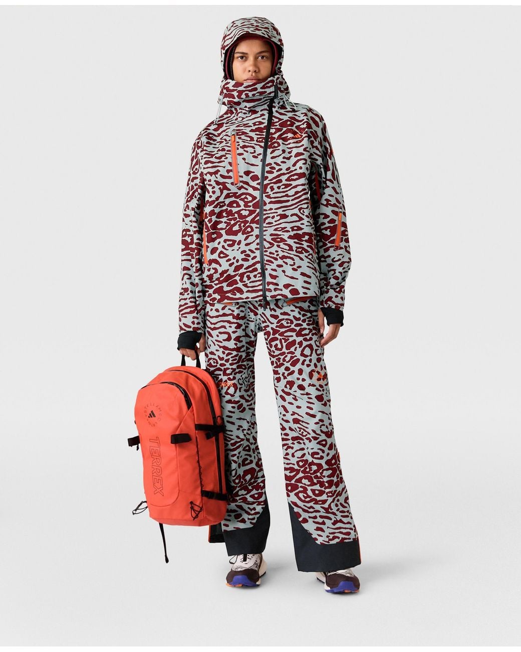 Stella McCartney Red Terrex Truenature Ski Jacket