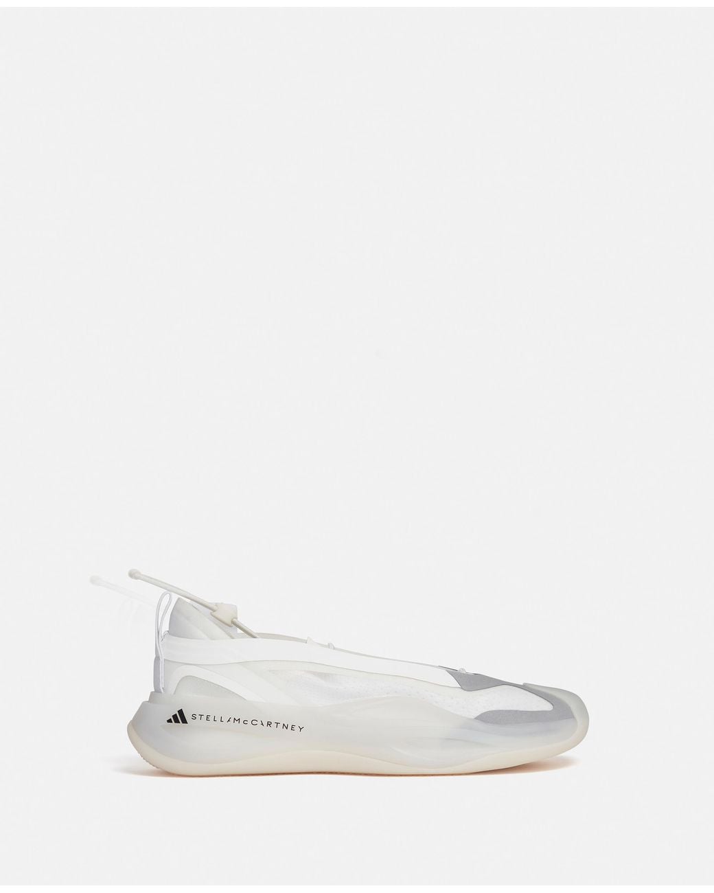 Stella McCartney White Sportswear Low Ground Running Sneakers