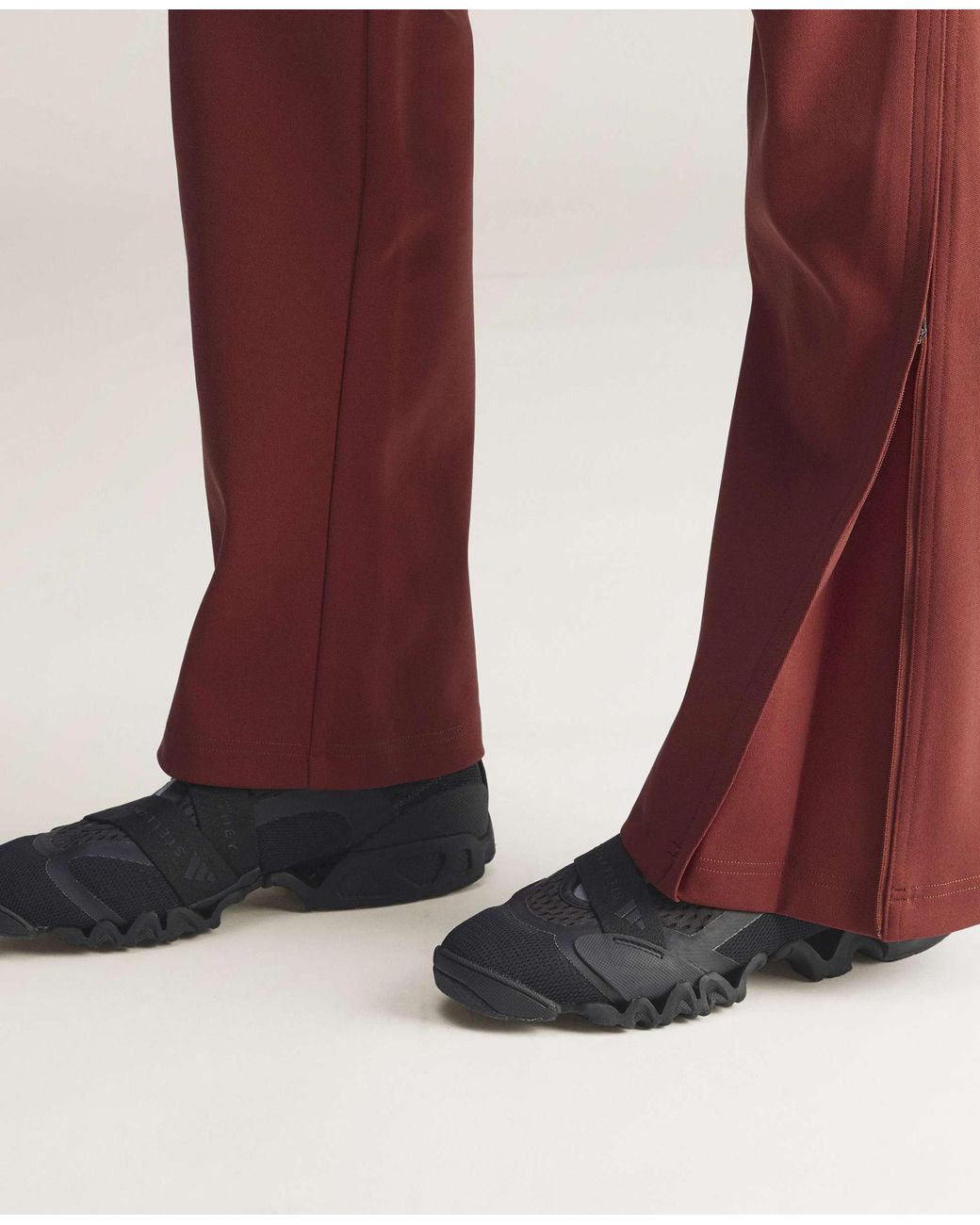 Stella McCartney Red Logo Woven Trackpants