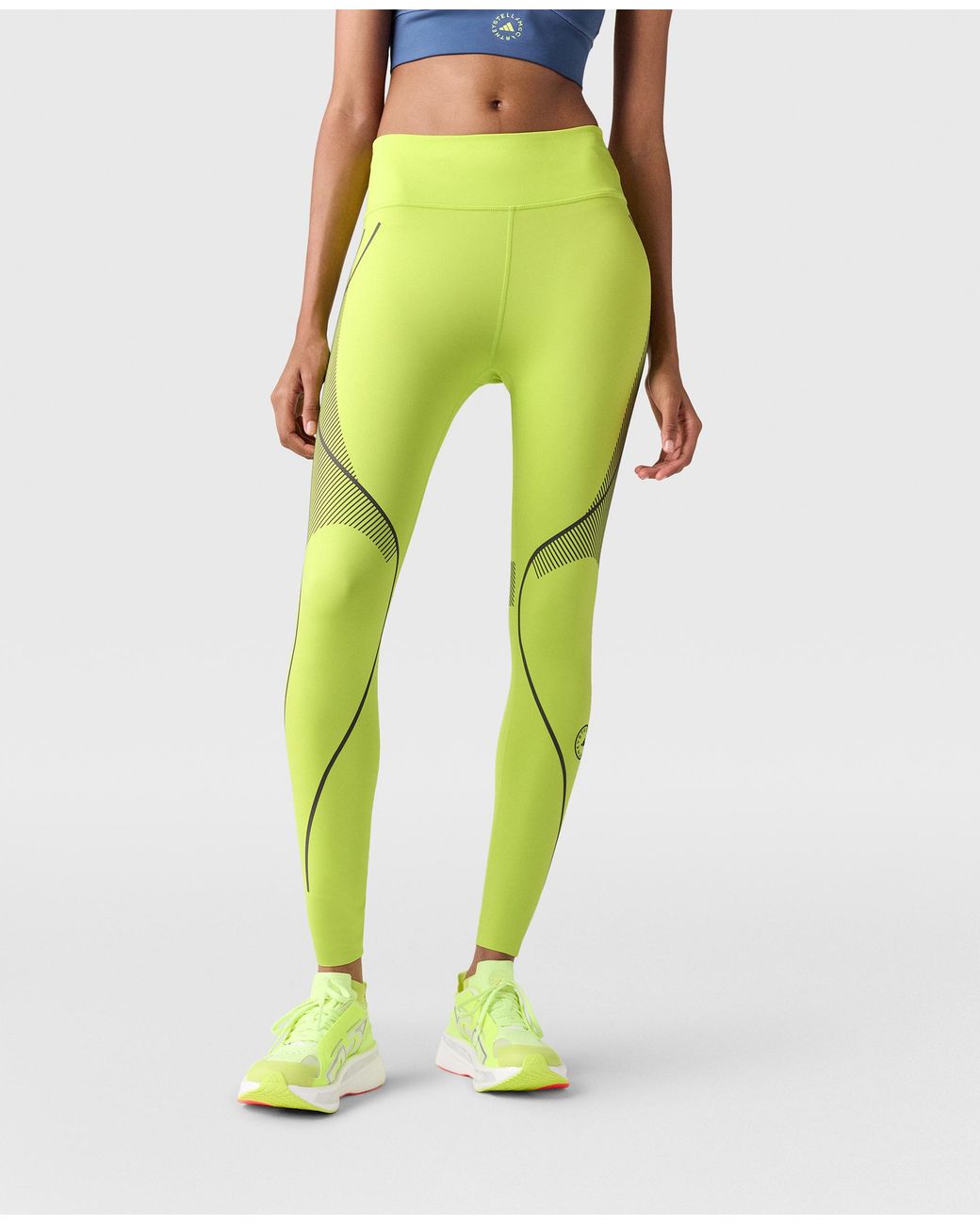 Stella McCartney Yellow Truepace Running Leggings