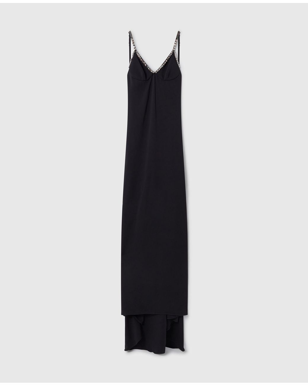 Stella McCartney Blue Embellished Textured Gown