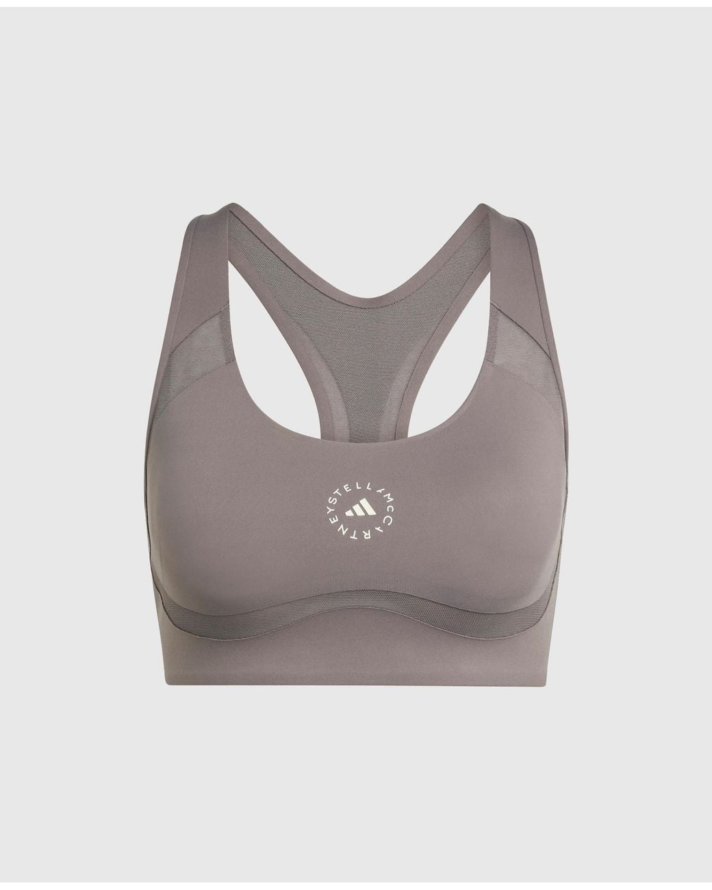 Stella McCartney Gray Truepurpose Power Impact Training Bra