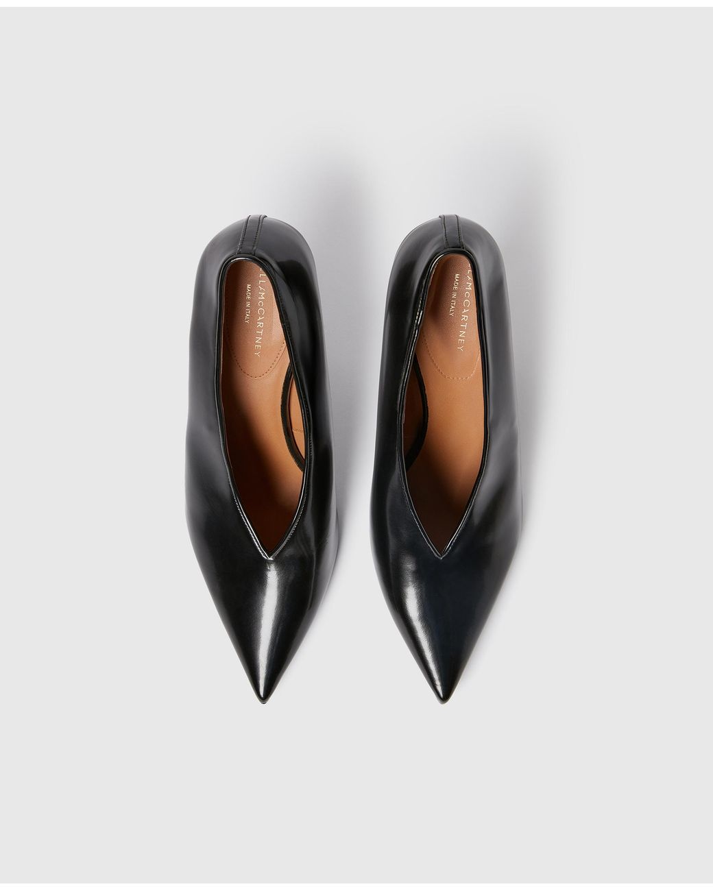 Stella McCartney Black Plateau Platform Pumps