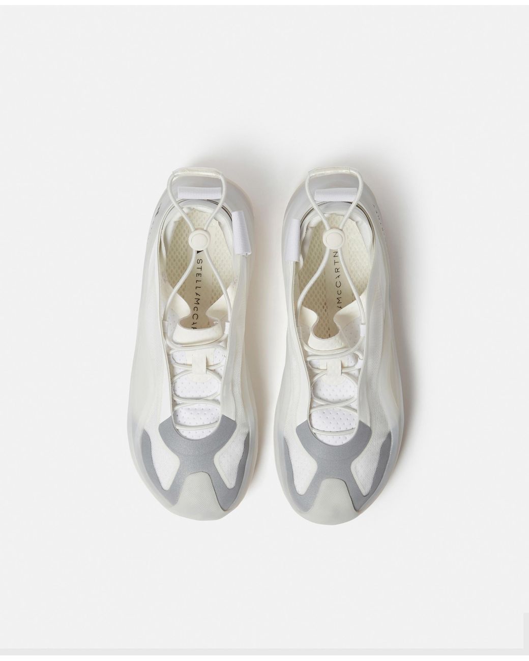 Stella McCartney White Sportswear Low Ground Running Sneakers