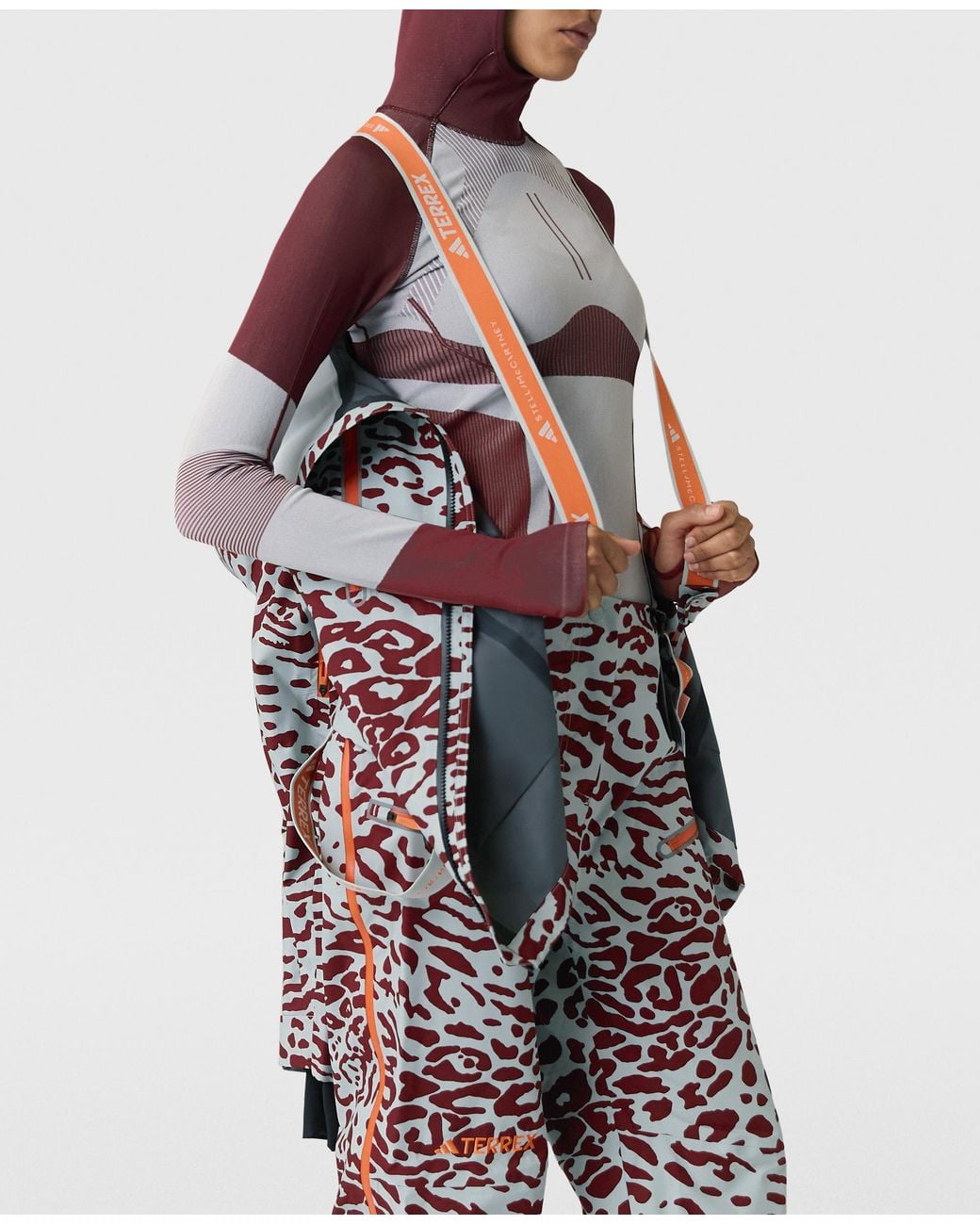 Stella McCartney Red Terrex Truenature Ski Jacket