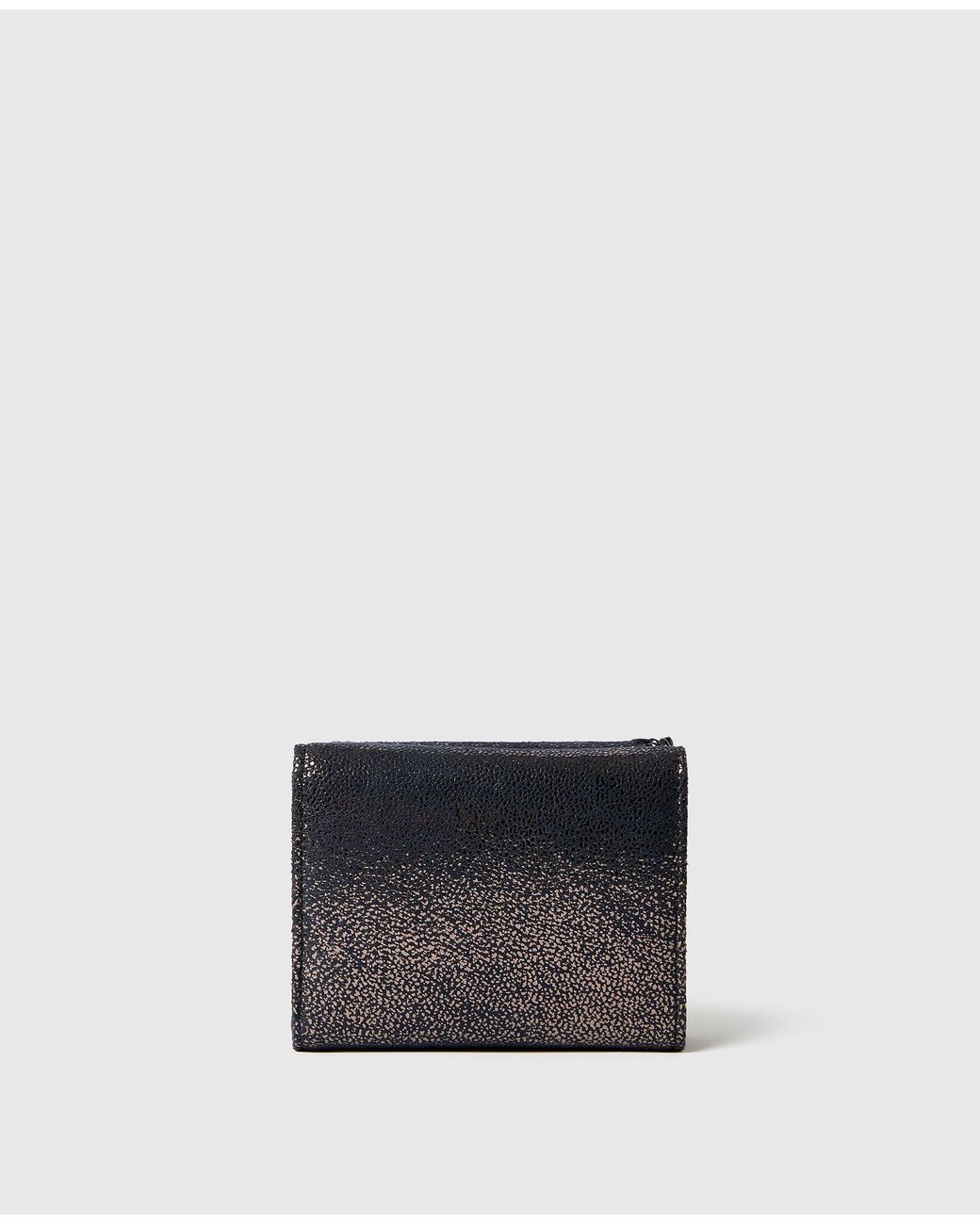Stella McCartney White Falabella Trifold Wallet With Chain