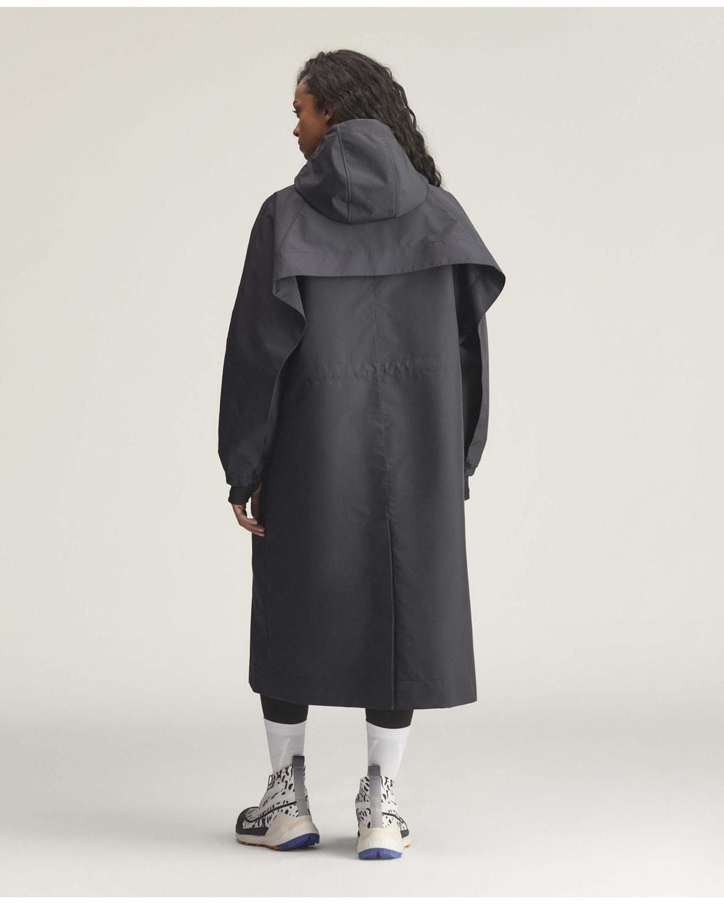 Stella McCartney Blue Truecasuals Long Padded Parka Coat