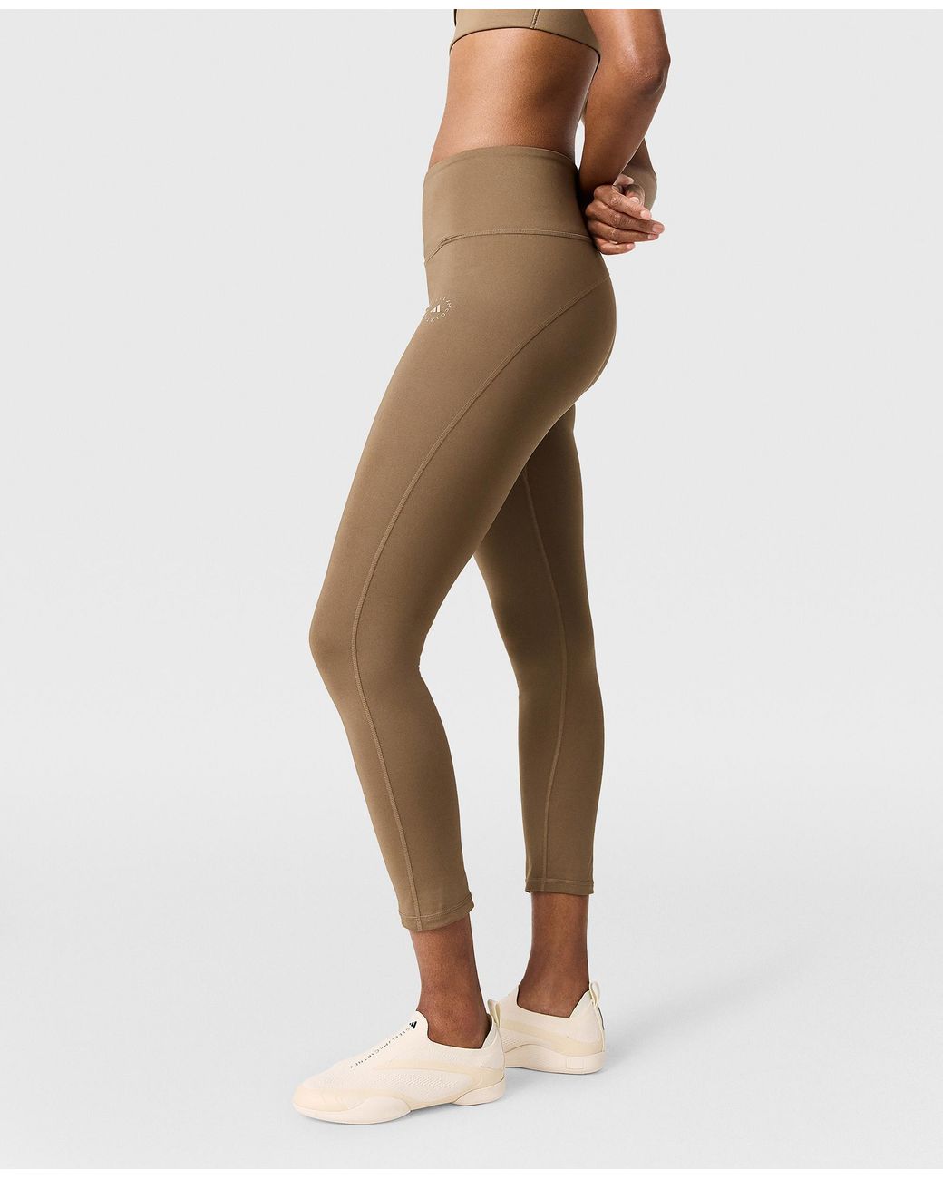 Stella McCartney Natural Truestrength Yoga 7/8 Leggings