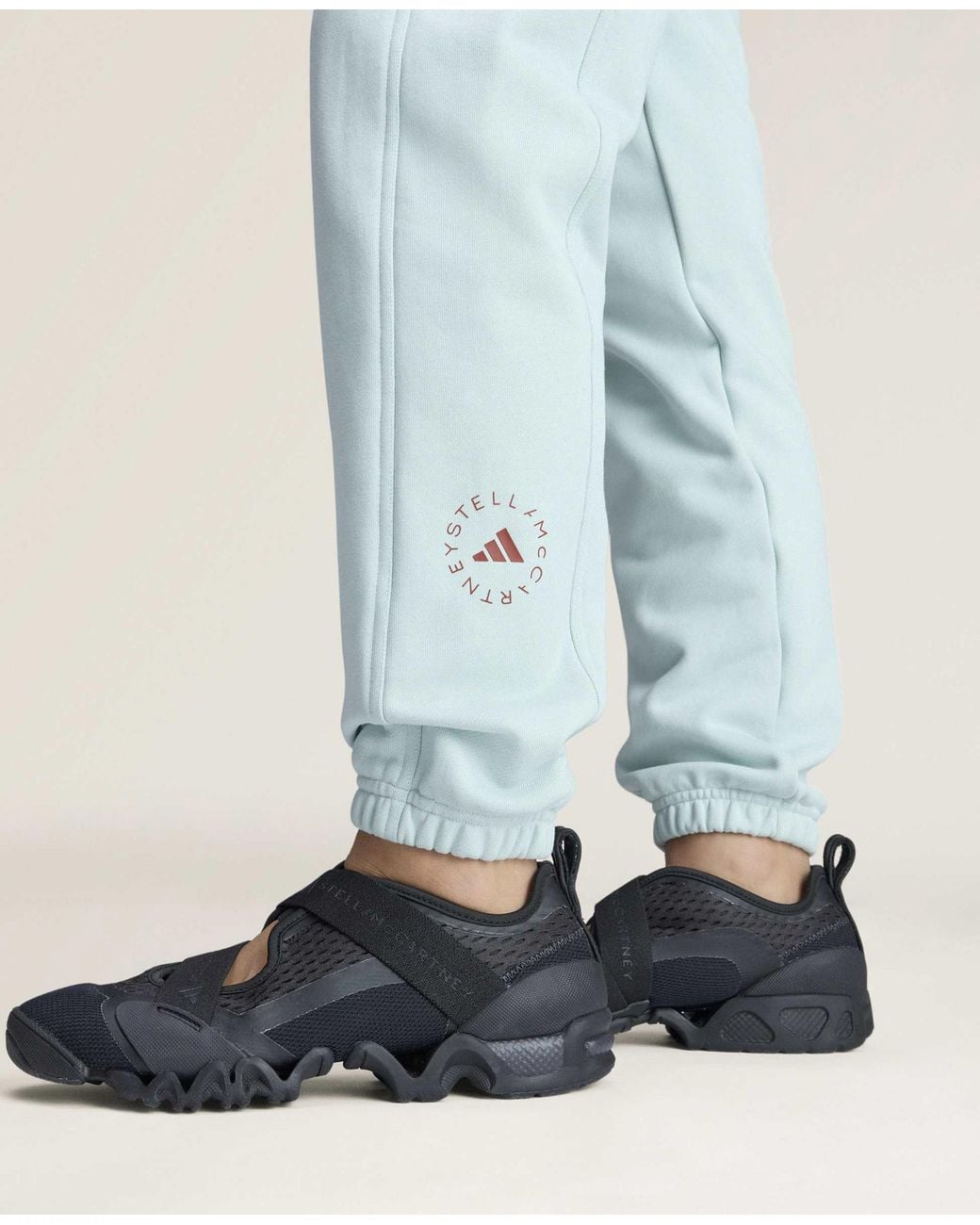 Stella McCartney Blue Logo Elasticated Joggers