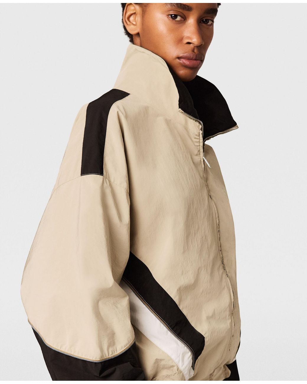 Stella McCartney Black Econyl Shell Jacket