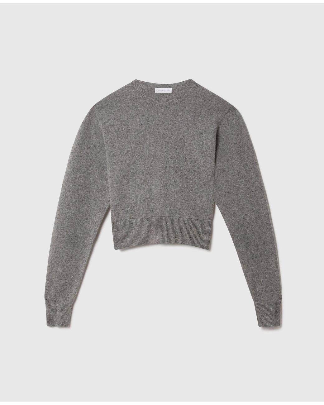 Stella McCartney Gray Cashmere Knit Sweater
