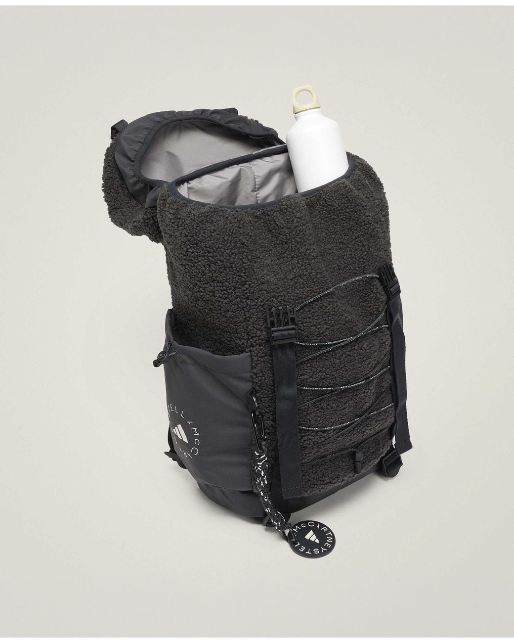 Stella McCartney Black Adidas By Fleece Backpack