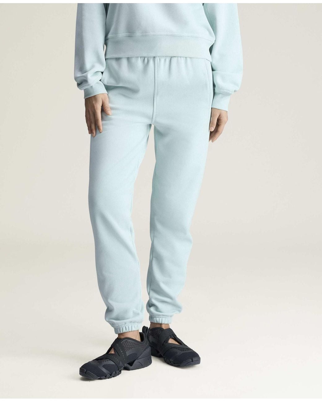 Stella McCartney Blue Logo Elasticated Joggers