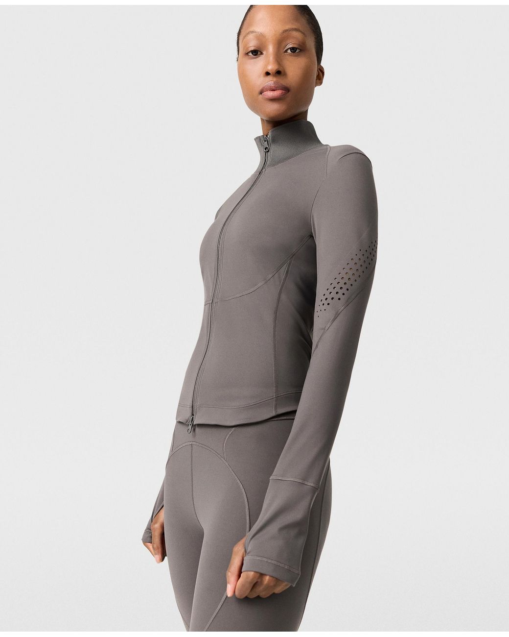 Stella McCartney Blue Truepurpose Long-Sleeve Training Midlayer