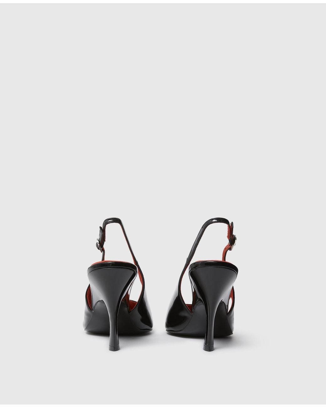 Stella McCartney White Elsa Pointed Toe Slingbacks