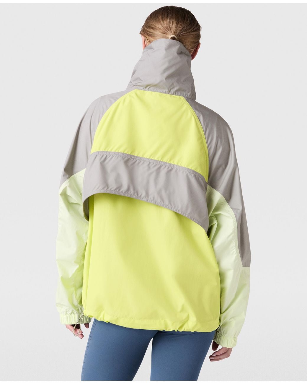 Stella McCartney Green Truenature Half-Zip Jacket