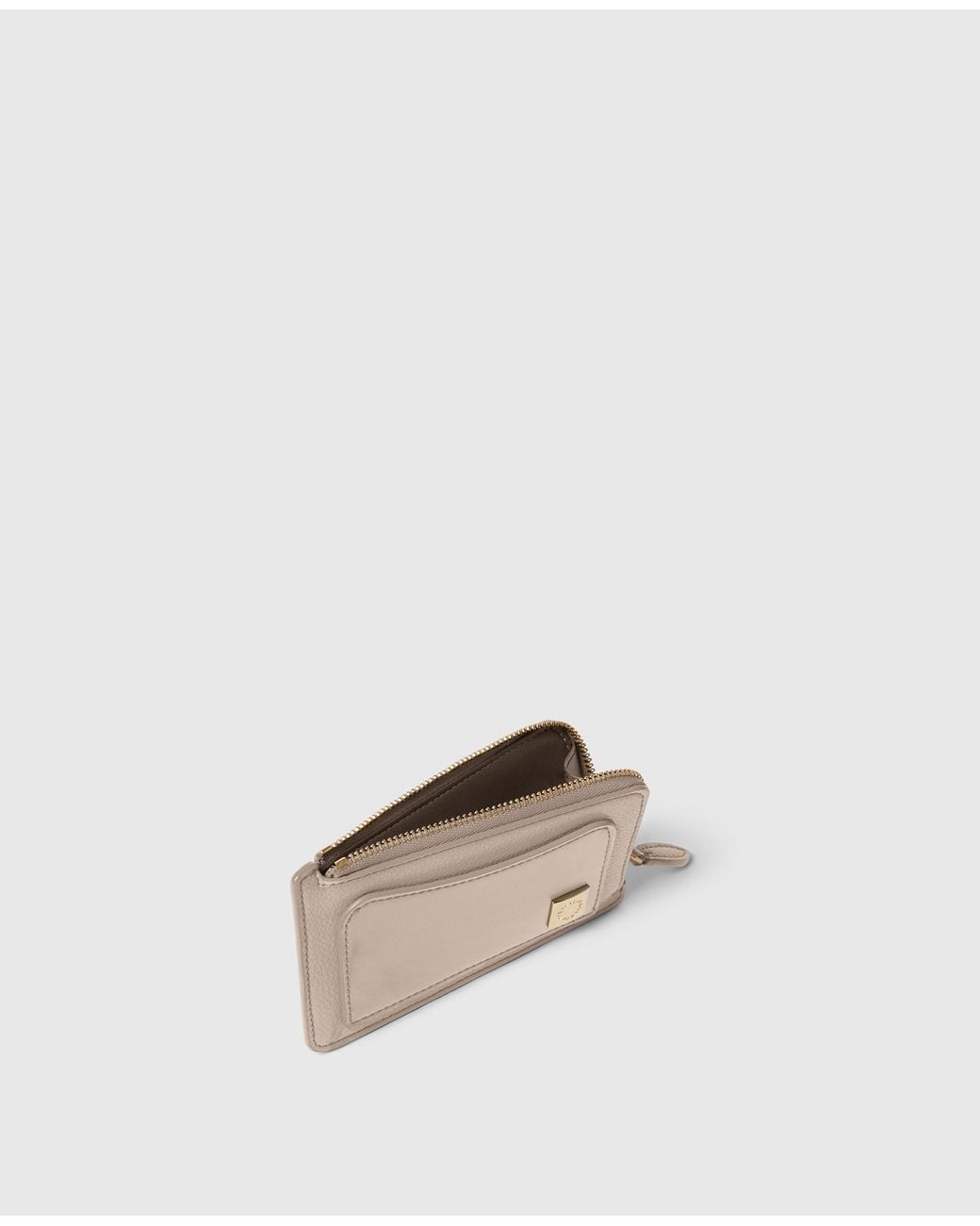 Stella McCartney Natural Ryder Zip Cardholder