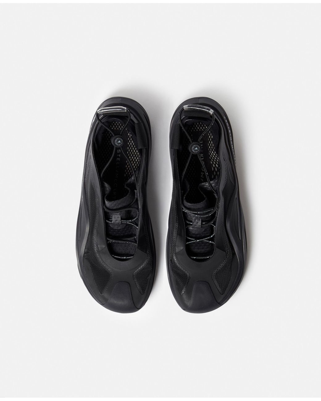 Stella McCartney Black Sportswear Low Ground Running Sneakers