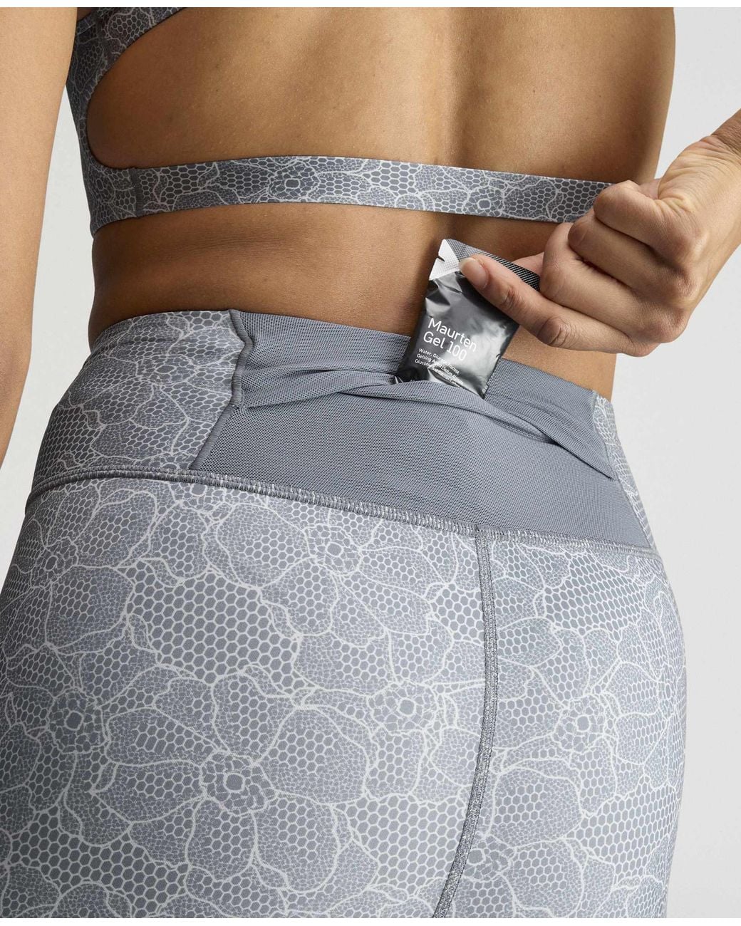 Stella McCartney Blue Truepace Running 7/8 Leggings
