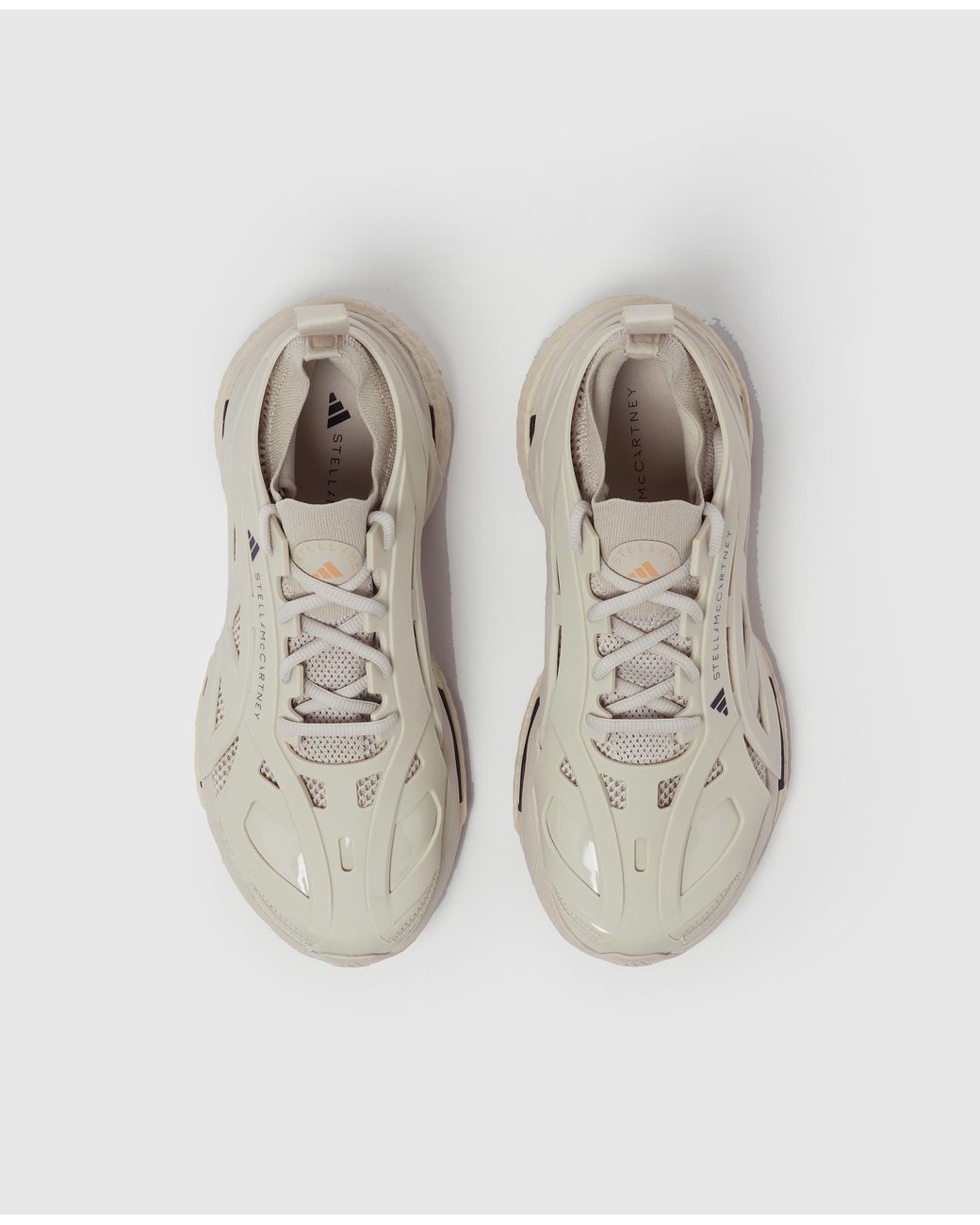 Stella McCartney White Solarglide Running Trainers