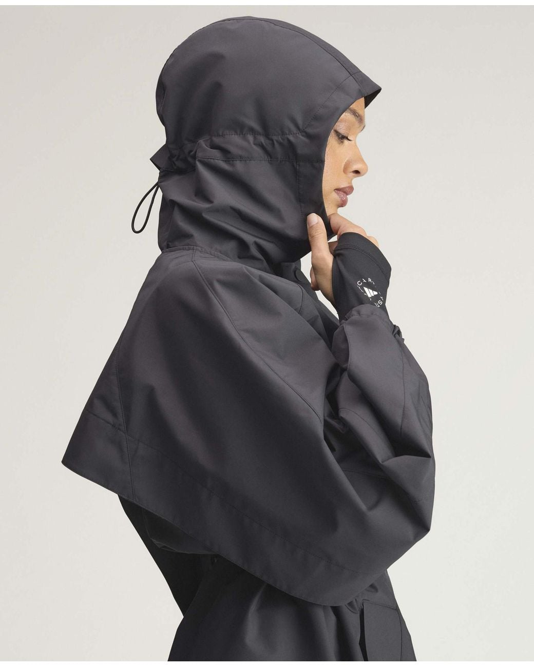 Stella McCartney Blue Truecasuals Long Padded Parka Coat